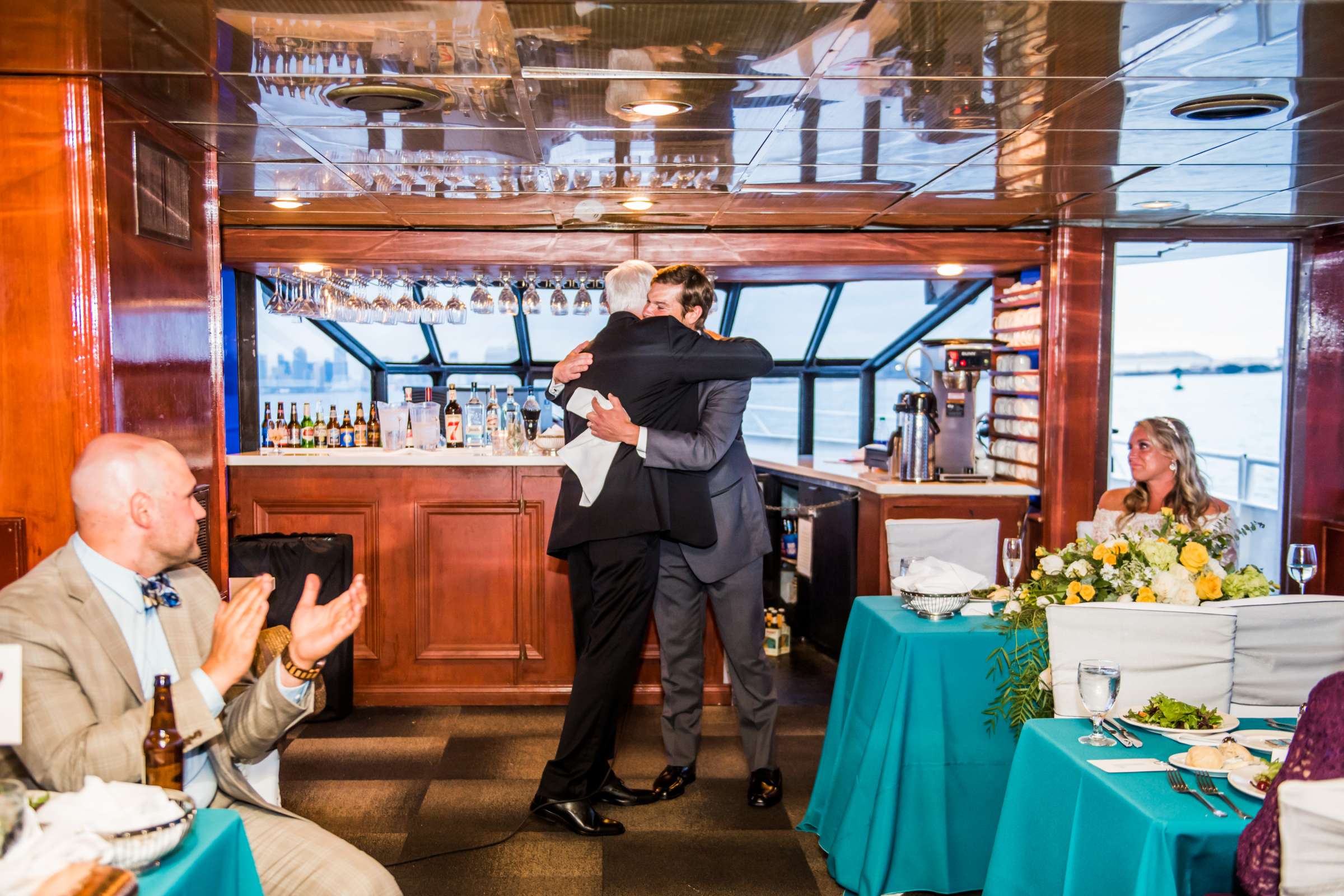 Hornblower cruise line Wedding, Brook and David Wedding Photo #89 by True Photography
