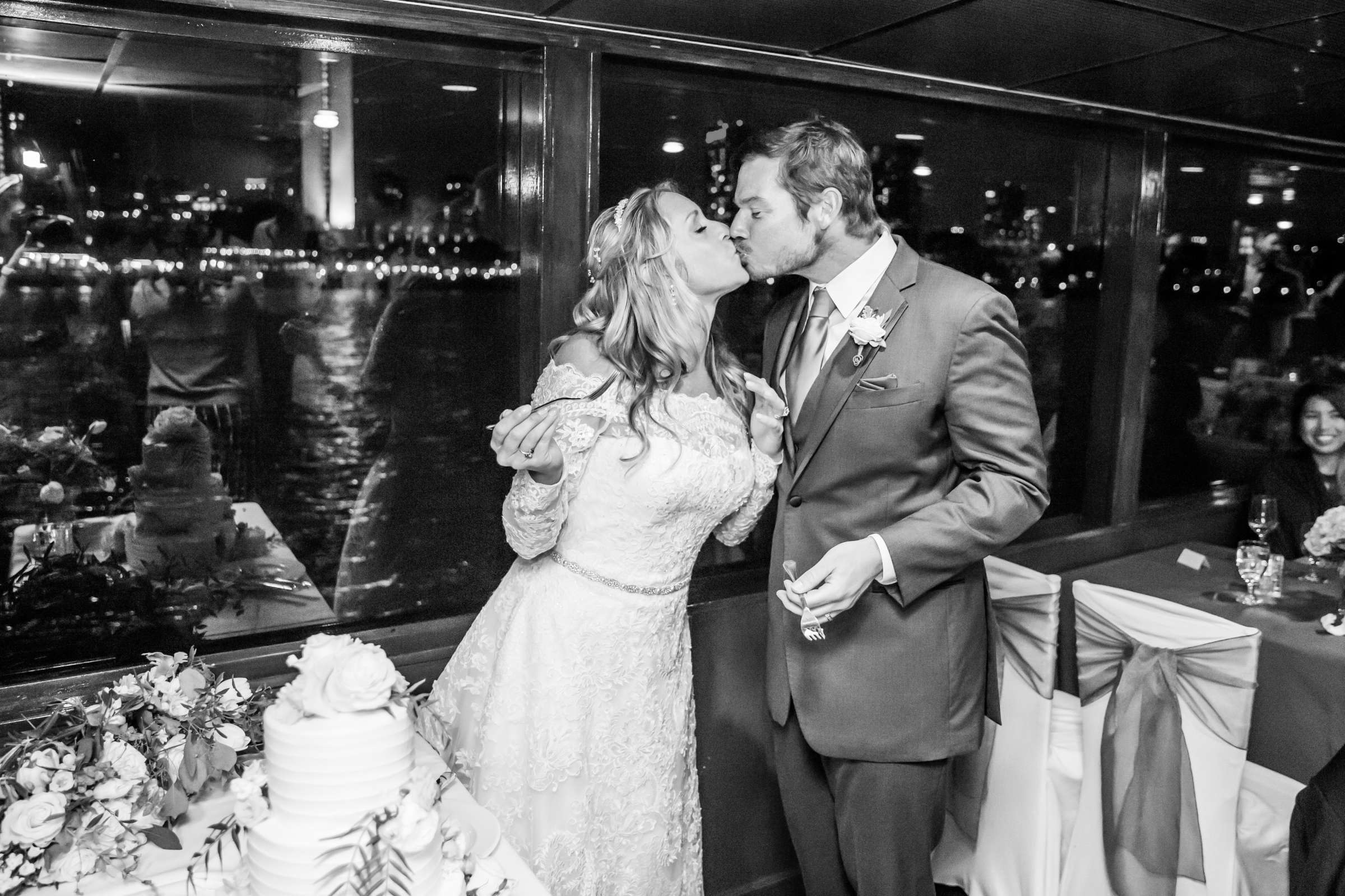 Hornblower cruise line Wedding, Brook and David Wedding Photo #103 by True Photography