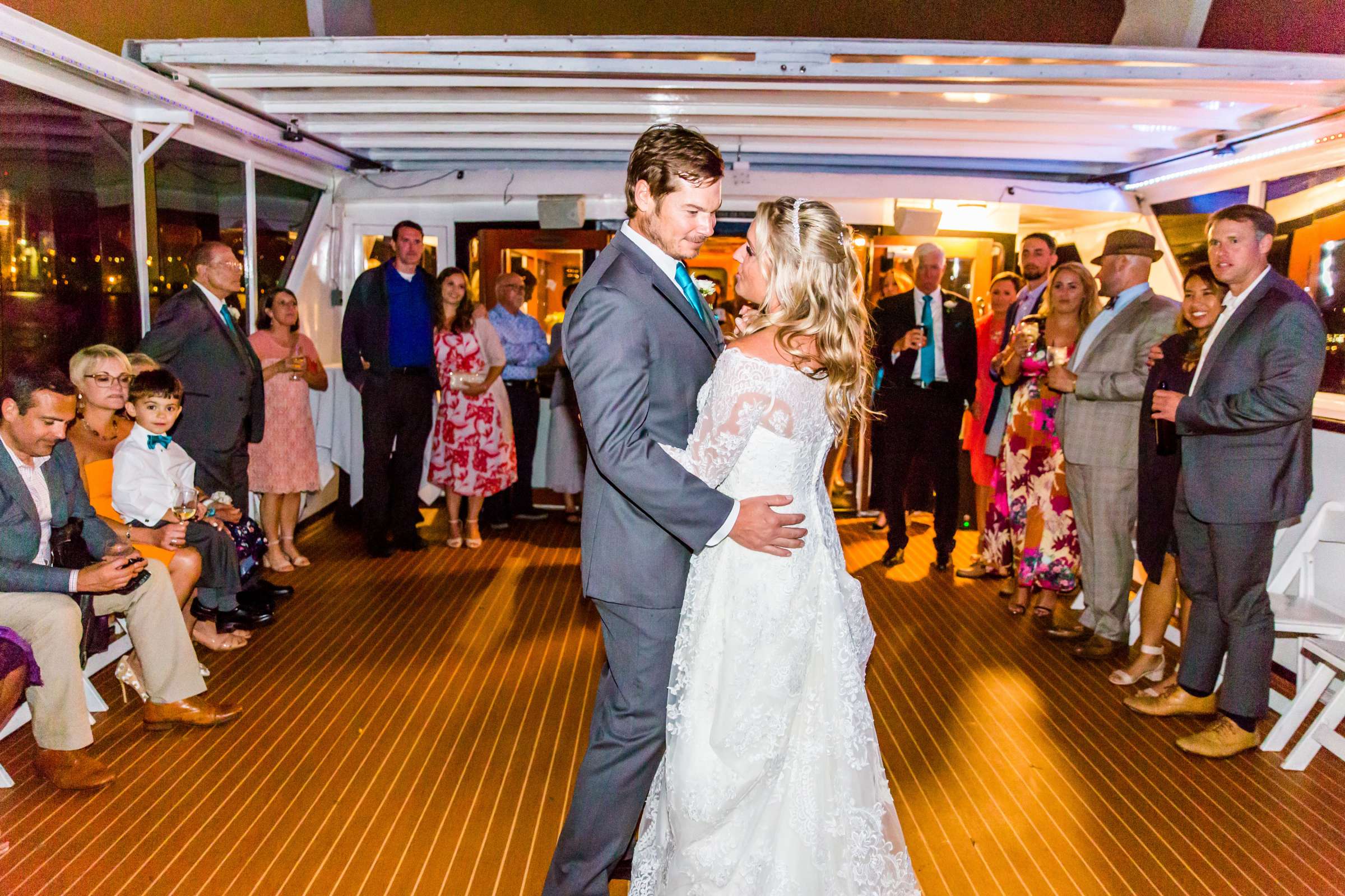 Hornblower cruise line Wedding, Brook and David Wedding Photo #106 by True Photography