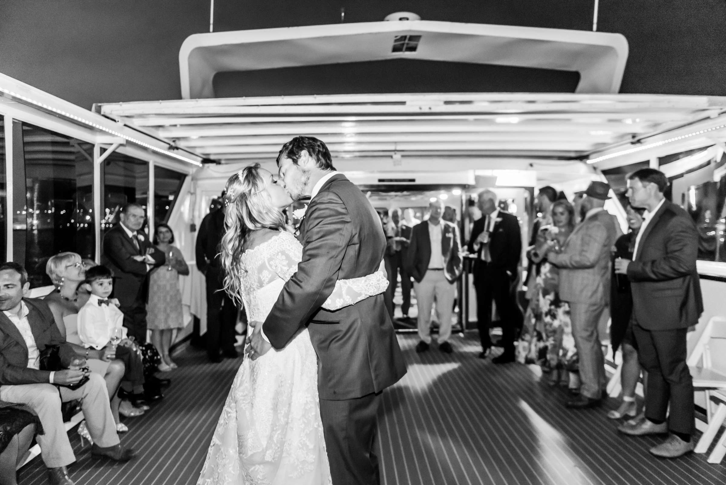 Hornblower cruise line Wedding, Brook and David Wedding Photo #108 by True Photography