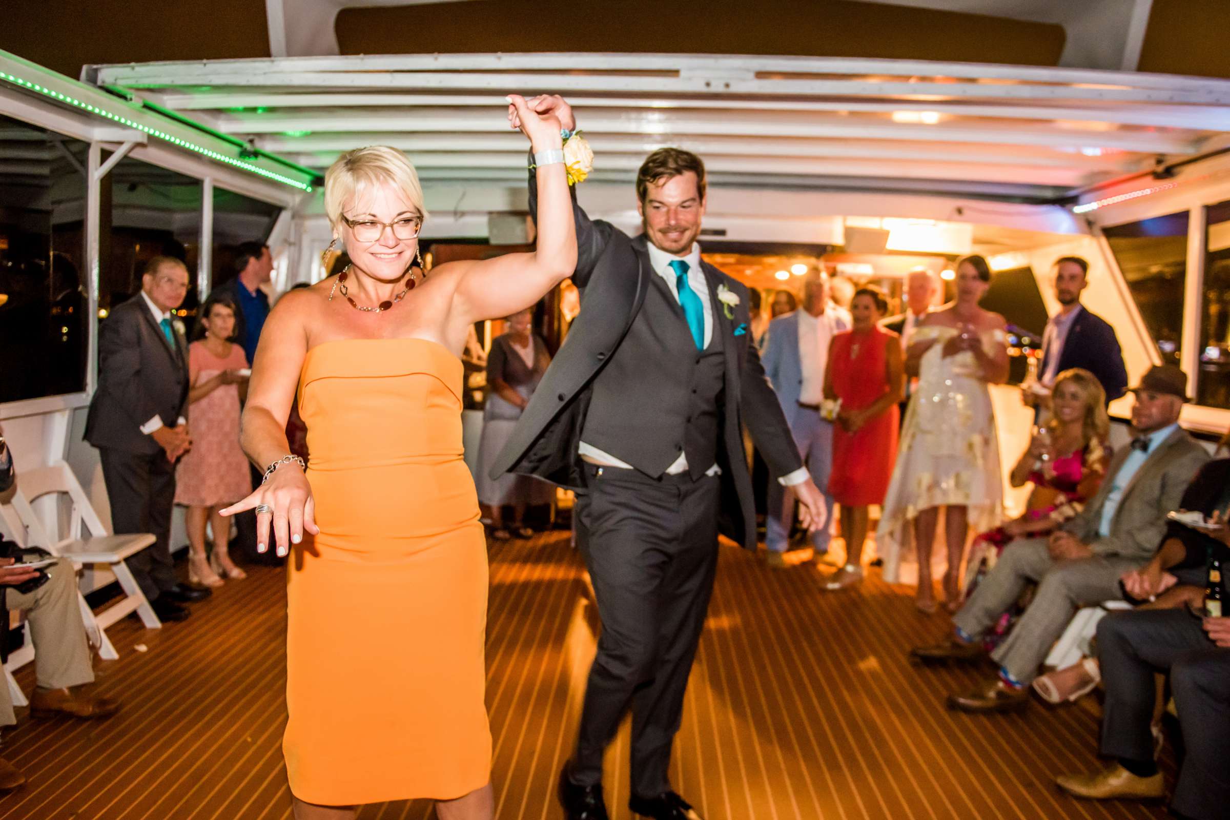 Hornblower cruise line Wedding, Brook and David Wedding Photo #119 by True Photography