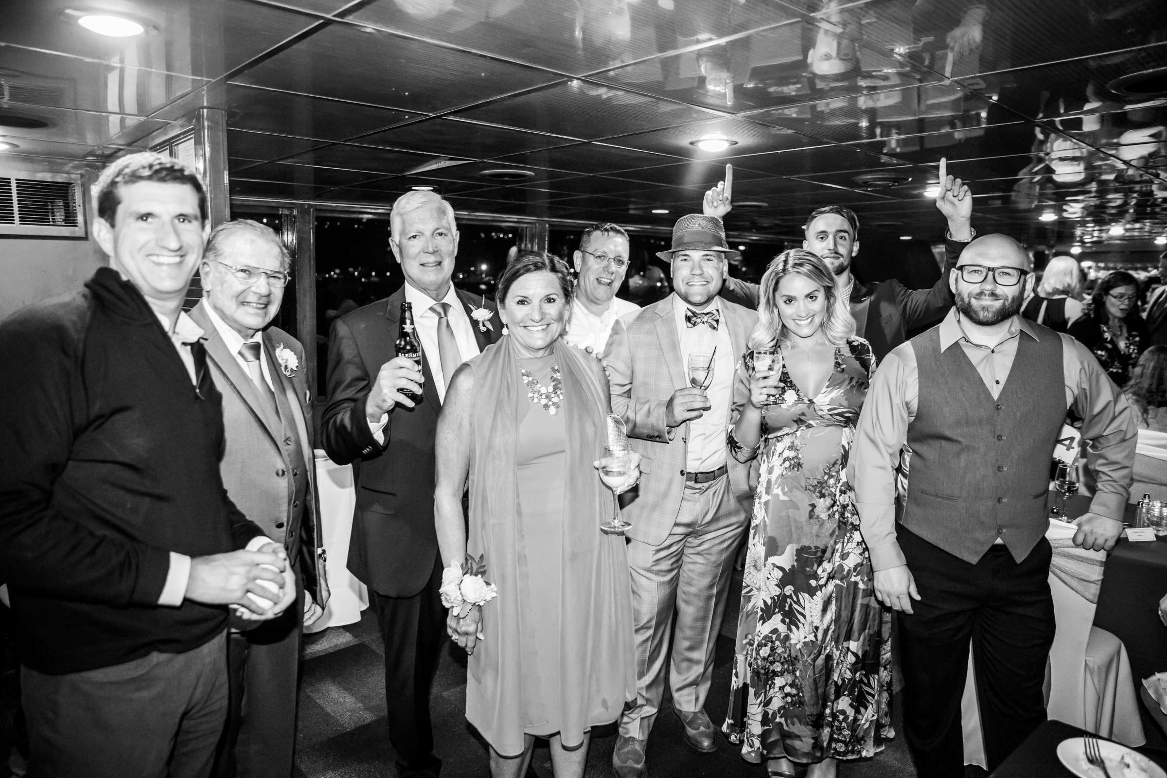 Hornblower cruise line Wedding, Brook and David Wedding Photo #126 by True Photography