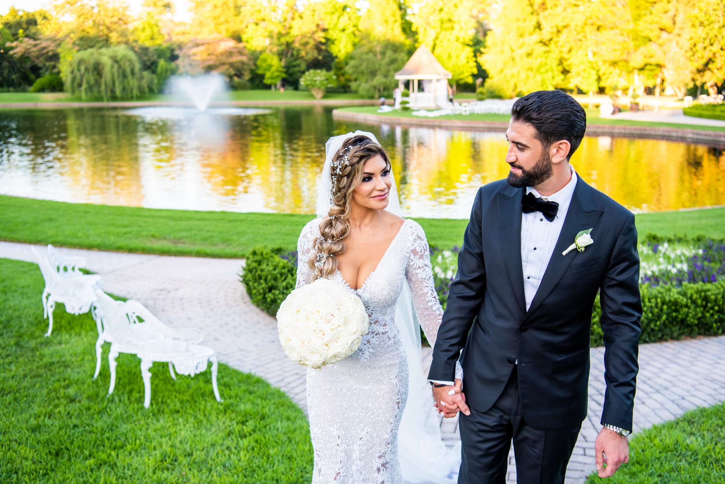 Grand Tradition Estate Wedding, Lisa and Omar Wedding Photo #98 by True Photography