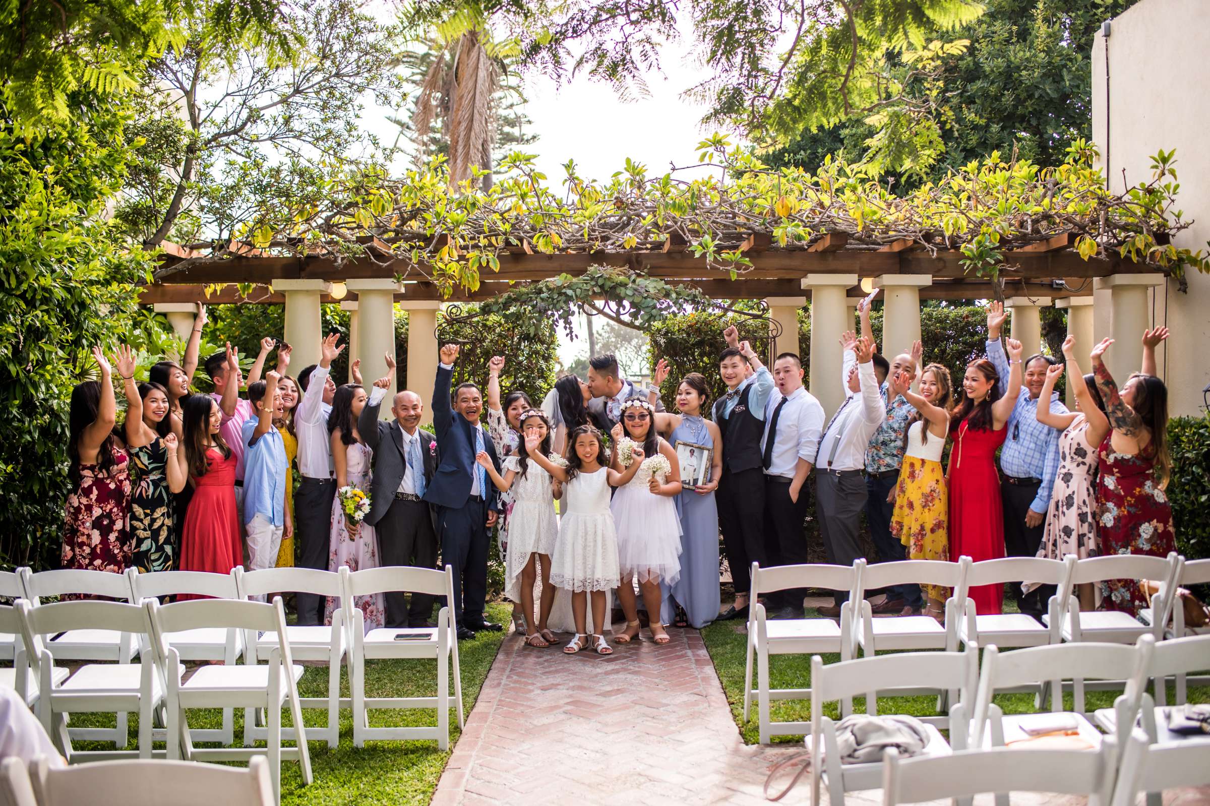 La Jolla Woman's Club Wedding coordinated by Auriel O'Neill, Tiffany and Paul Wedding Photo #24 by True Photography