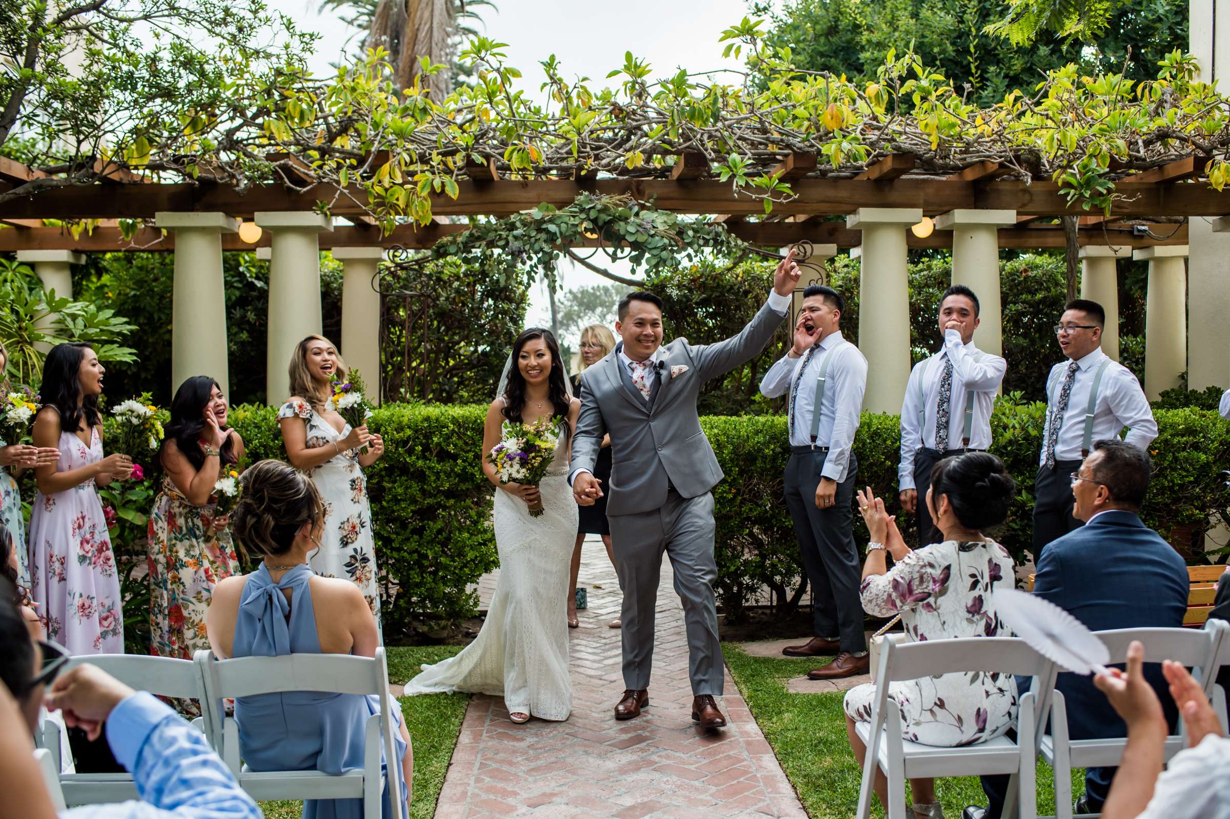 La Jolla Woman's Club Wedding coordinated by Auriel O'Neill, Tiffany and Paul Wedding Photo #67 by True Photography