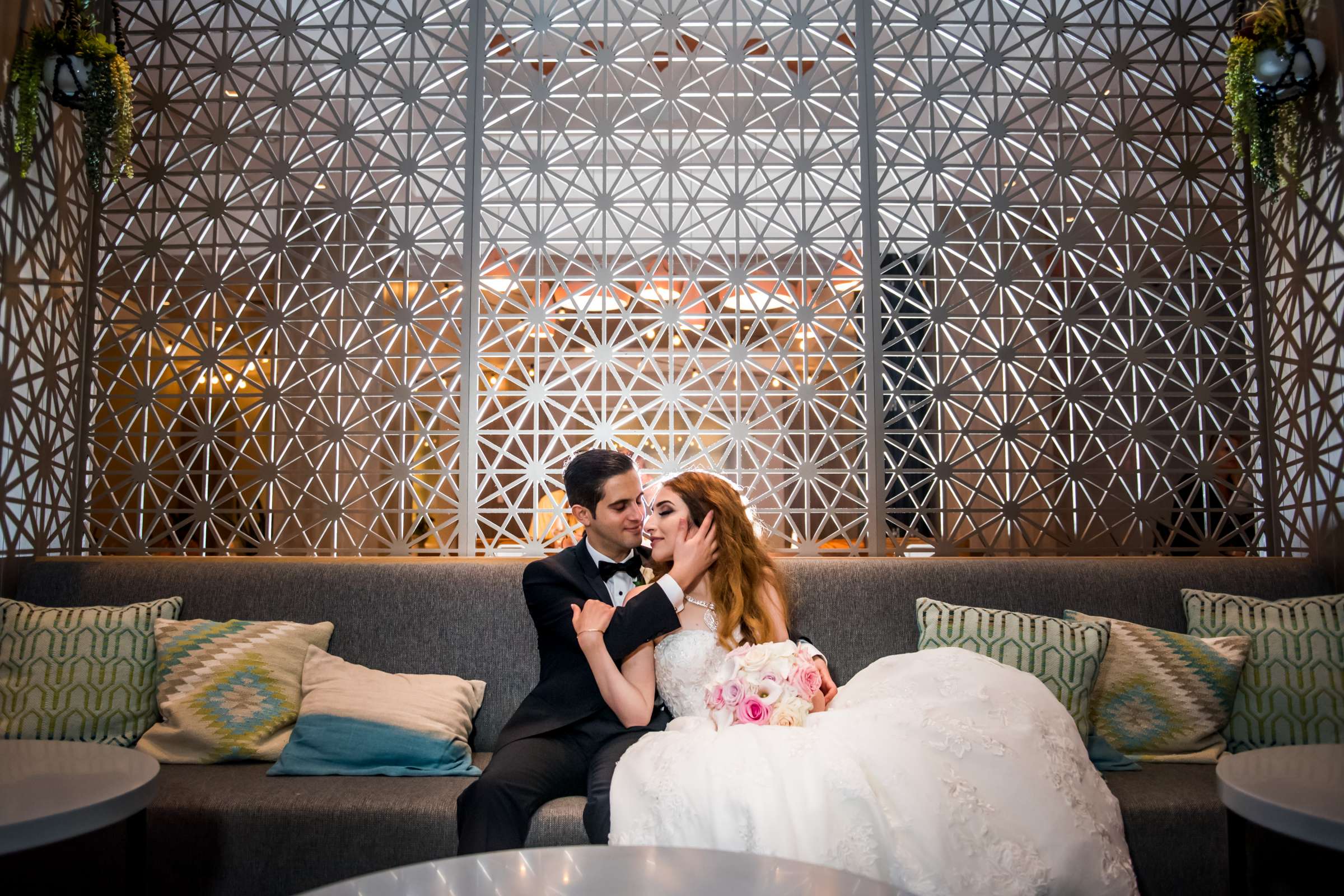 Hyatt Regency La Jolla Wedding coordinated by At Your Side Planning, Hussein and Jasmin Wedding Photo #1 by True Photography