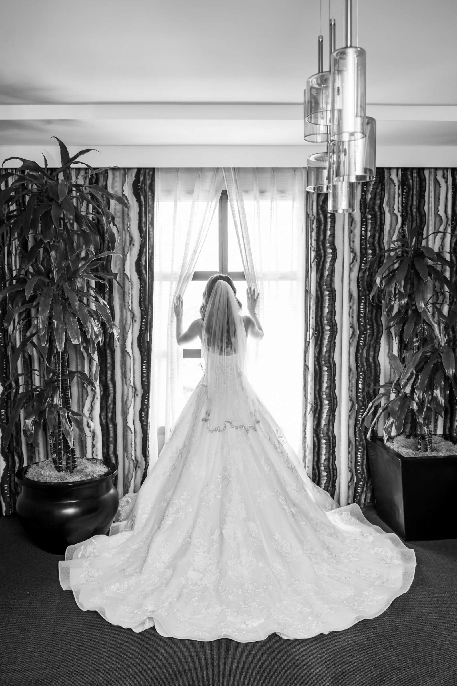Hyatt Regency La Jolla Wedding coordinated by At Your Side Planning, Hussein and Jasmin Wedding Photo #39 by True Photography