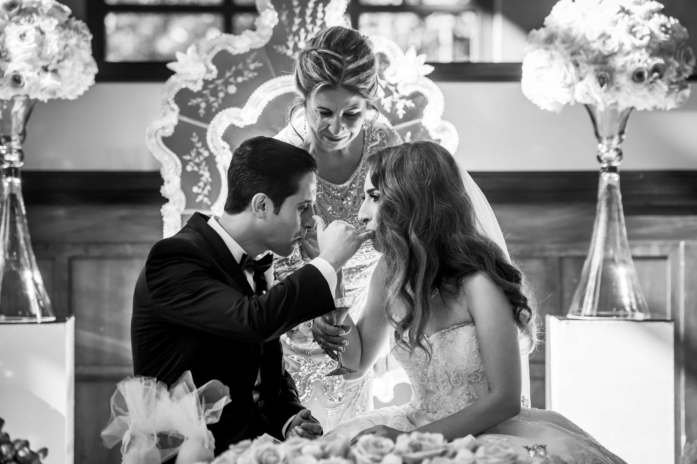 Hyatt Regency La Jolla Wedding coordinated by At Your Side Planning, Hussein and Jasmin Wedding Photo #83 by True Photography