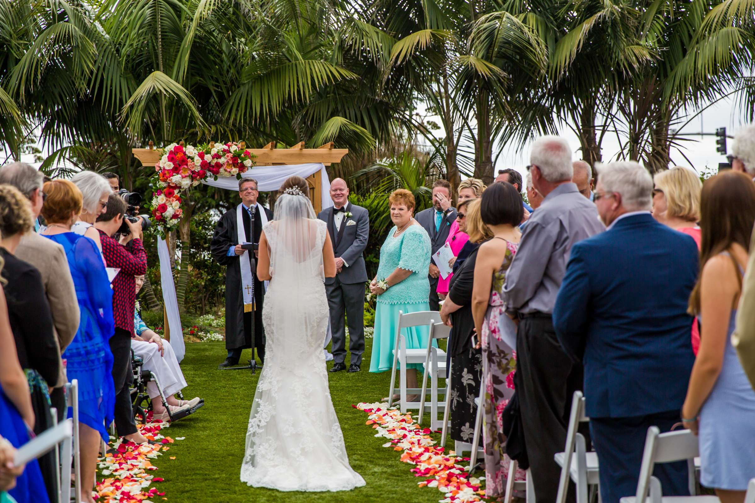 Cape Rey Carlsbad, A Hilton Resort Wedding coordinated by Holly Kalkin Weddings, Karen and Randy Wedding Photo #60 by True Photography