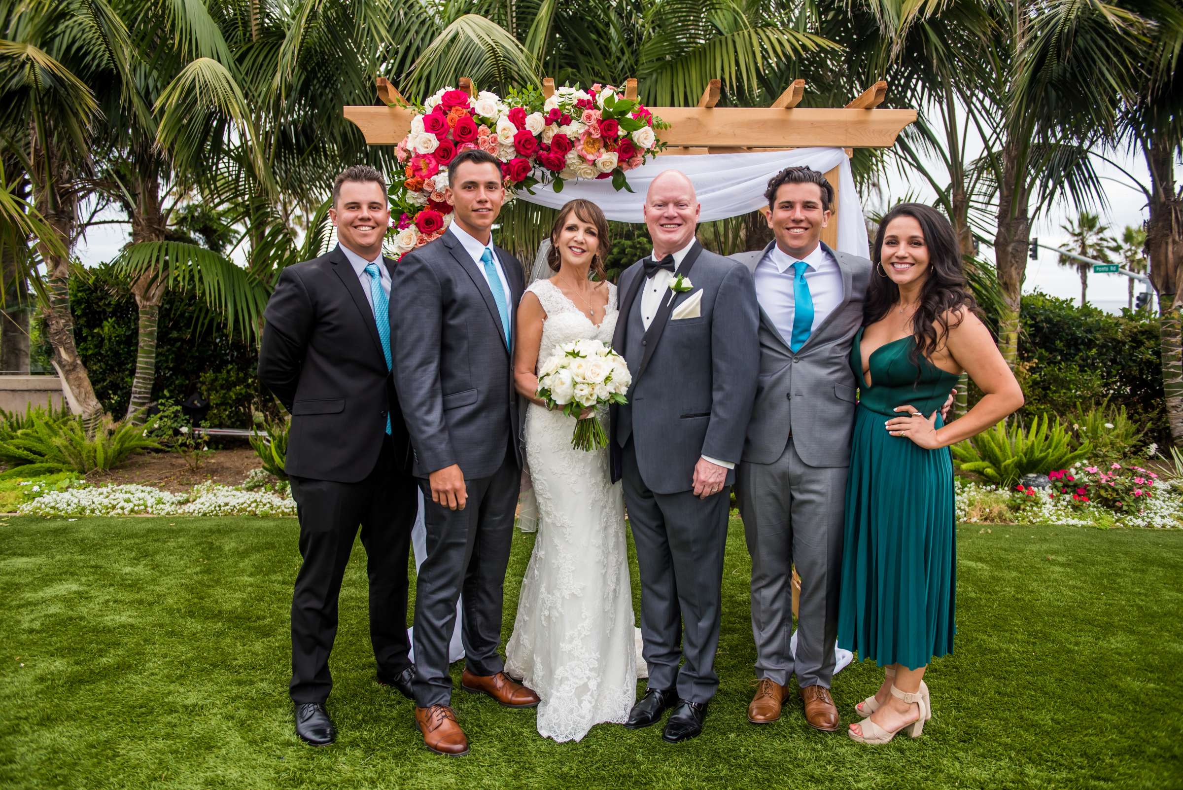 Cape Rey Carlsbad, A Hilton Resort Wedding coordinated by Holly Kalkin Weddings, Karen and Randy Wedding Photo #76 by True Photography