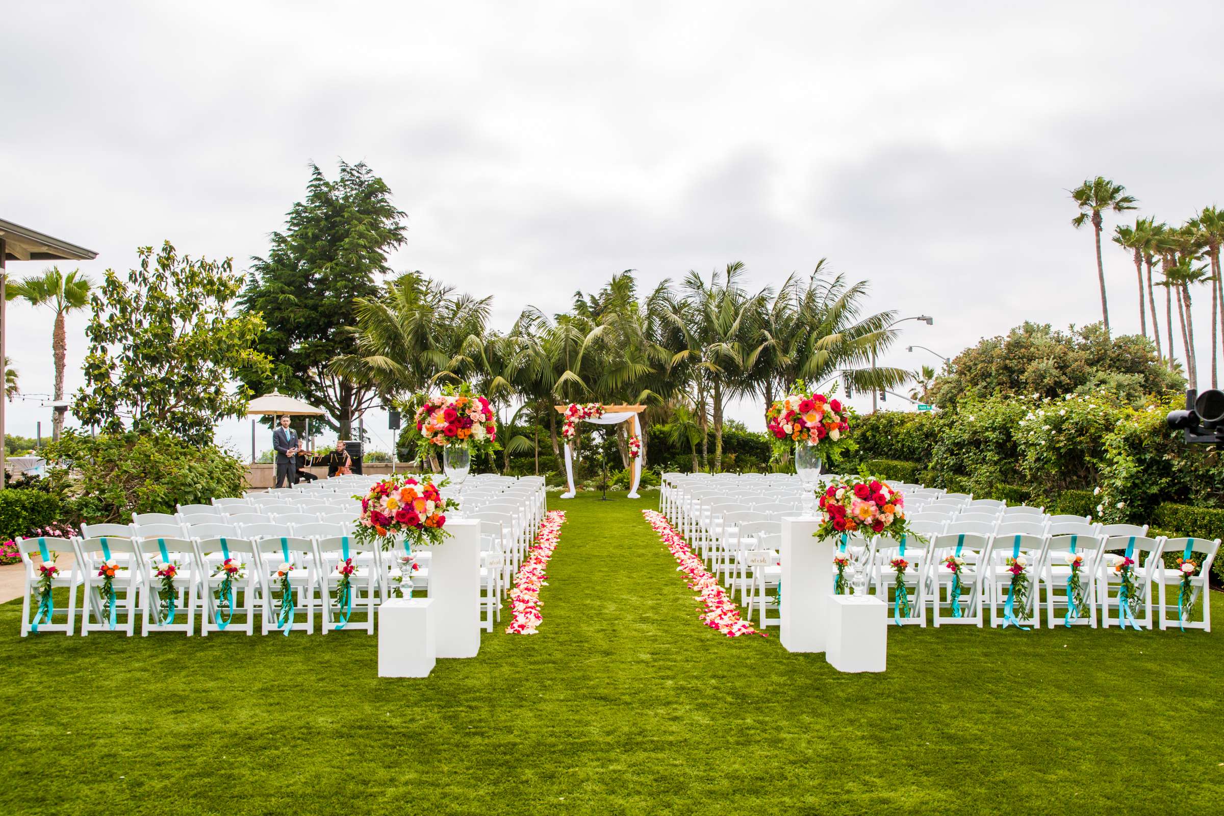 Cape Rey Carlsbad, A Hilton Resort Wedding coordinated by Holly Kalkin Weddings, Karen and Randy Wedding Photo #173 by True Photography