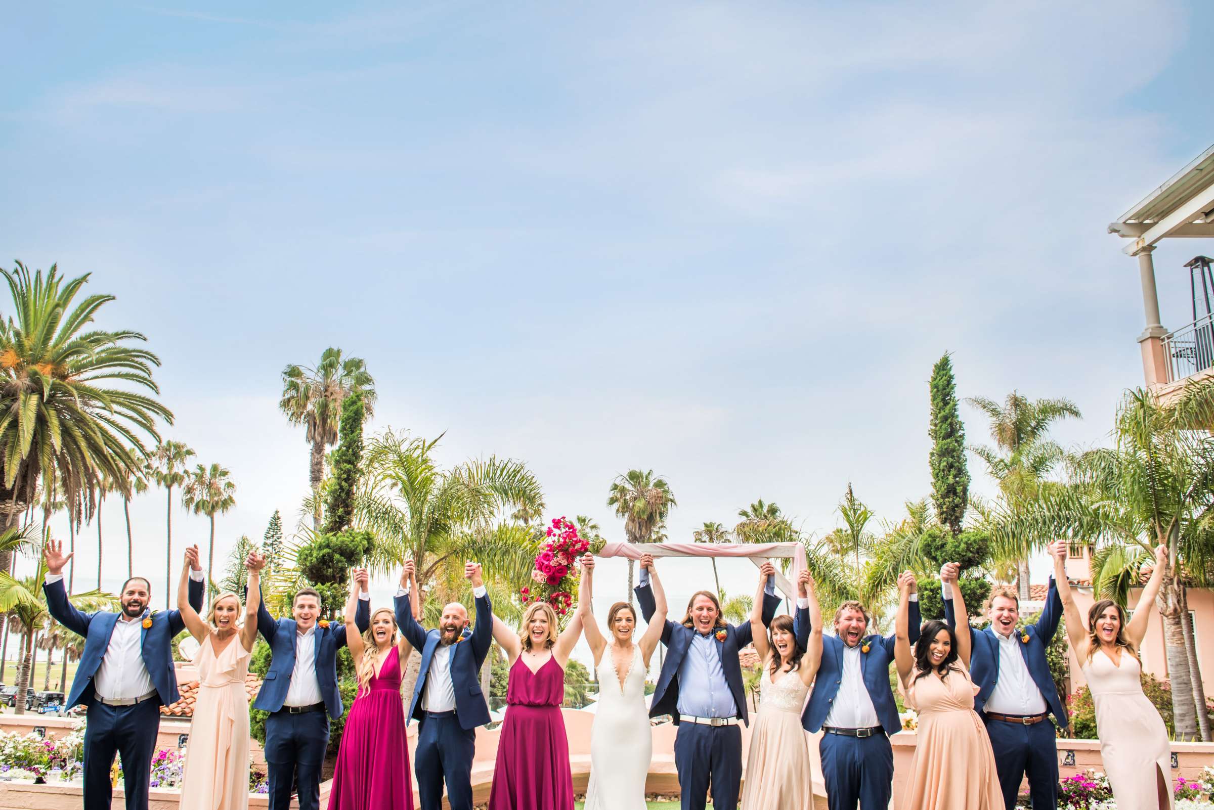 La Valencia Wedding coordinated by SARAH DILLENBECK EVENTS, Emily and Jason Wedding Photo #21 by True Photography