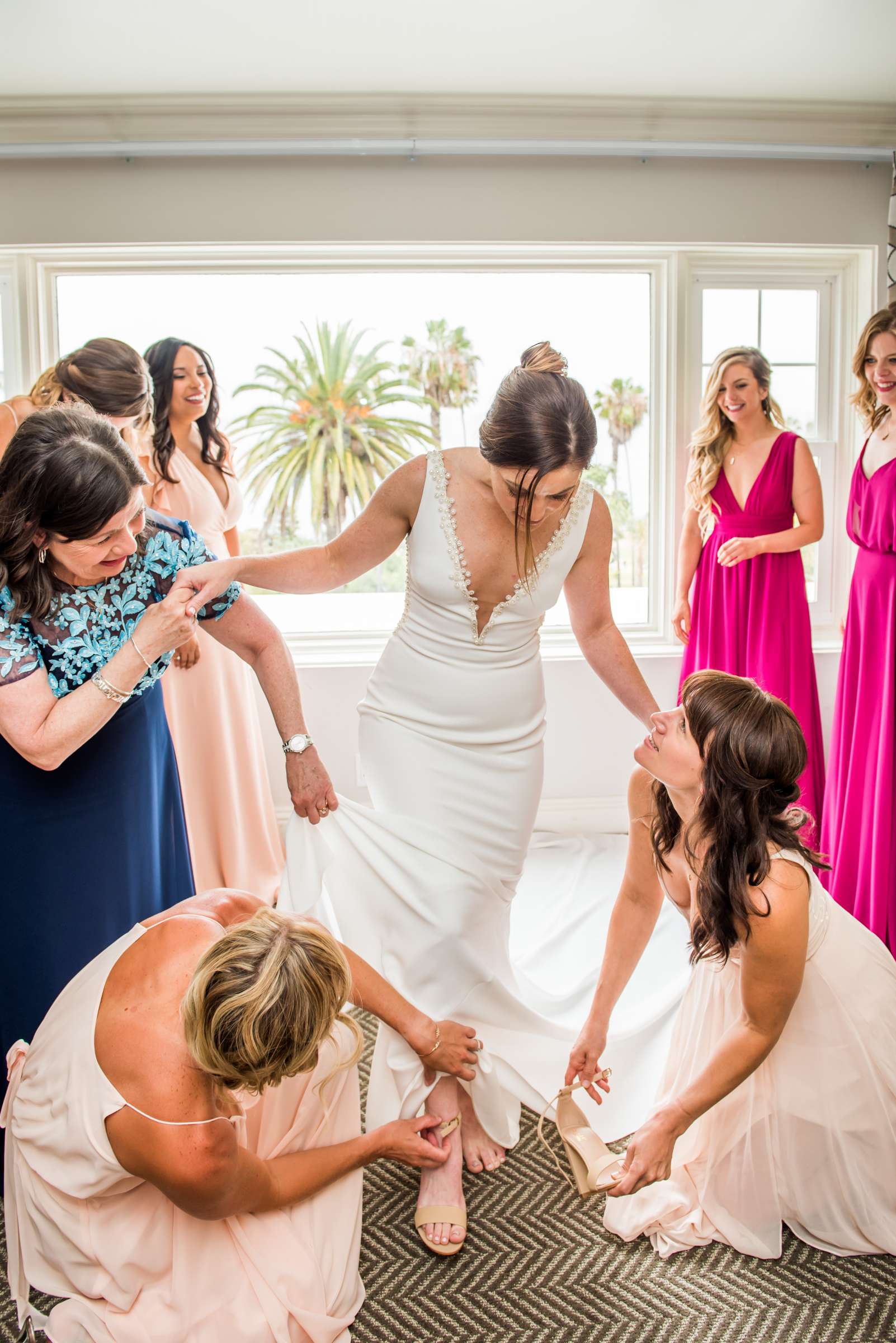La Valencia Wedding coordinated by SARAH DILLENBECK EVENTS, Emily and Jason Wedding Photo #43 by True Photography