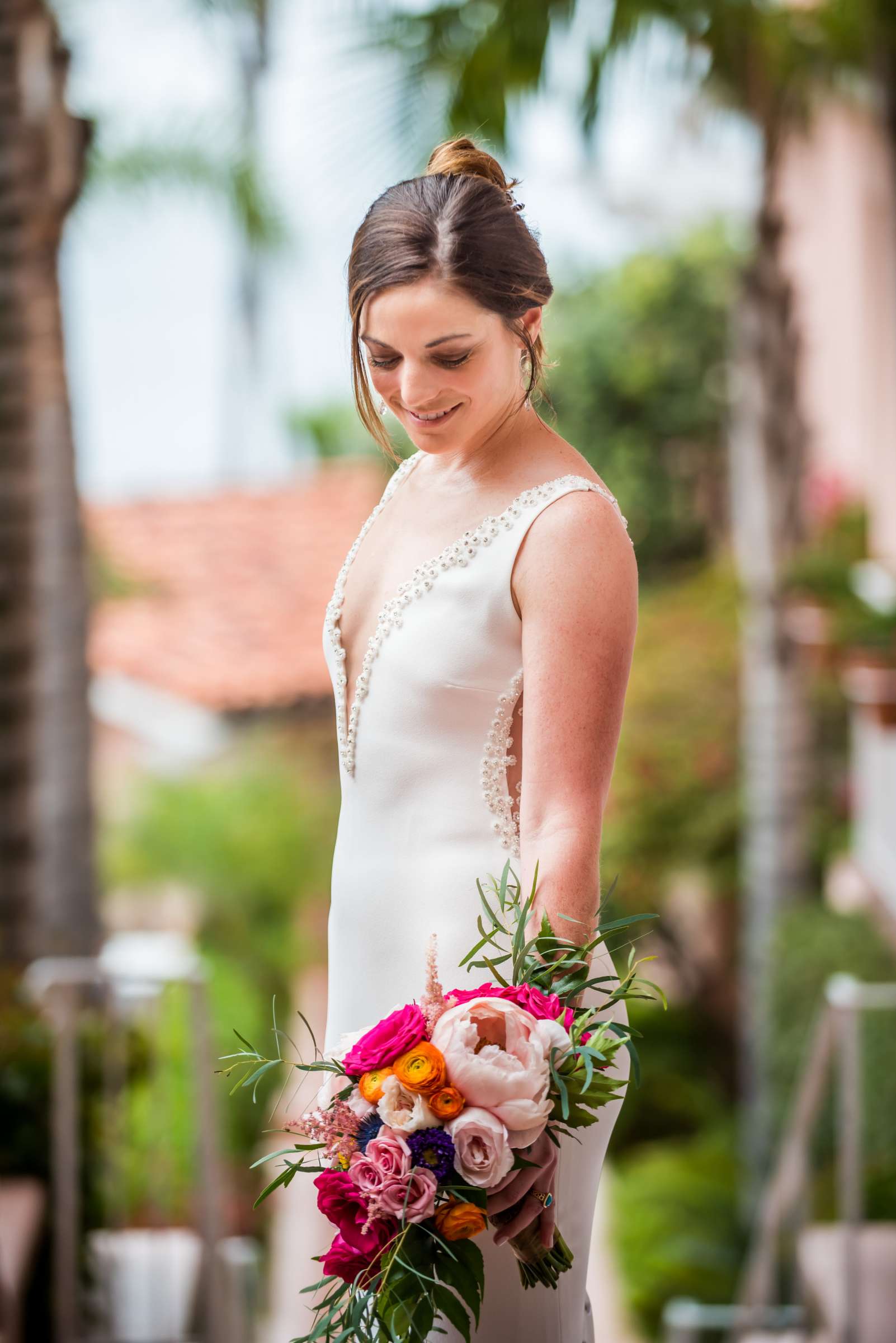 La Valencia Wedding coordinated by SARAH DILLENBECK EVENTS, Emily and Jason Wedding Photo #68 by True Photography