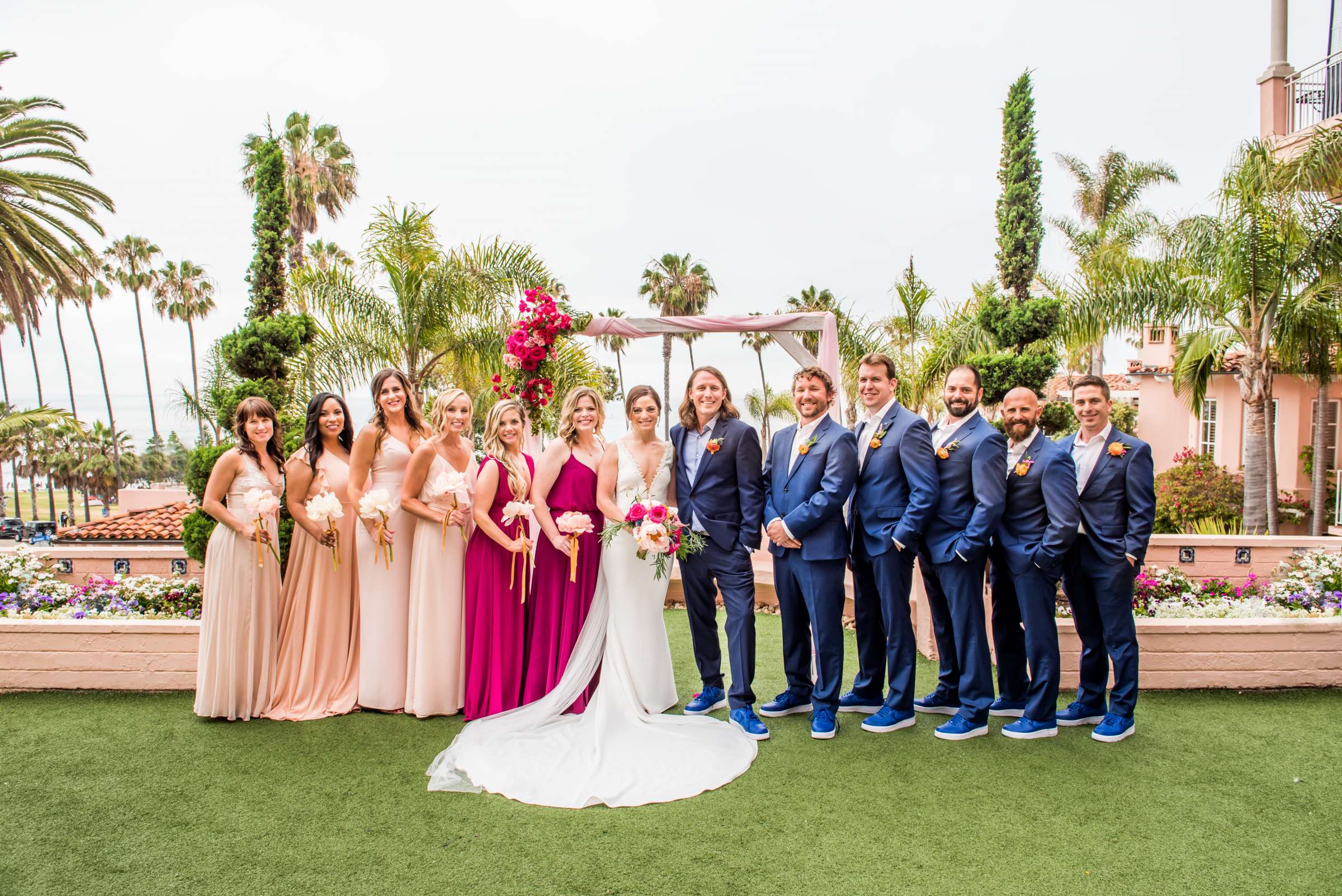 La Valencia Wedding coordinated by SARAH DILLENBECK EVENTS, Emily and Jason Wedding Photo #108 by True Photography