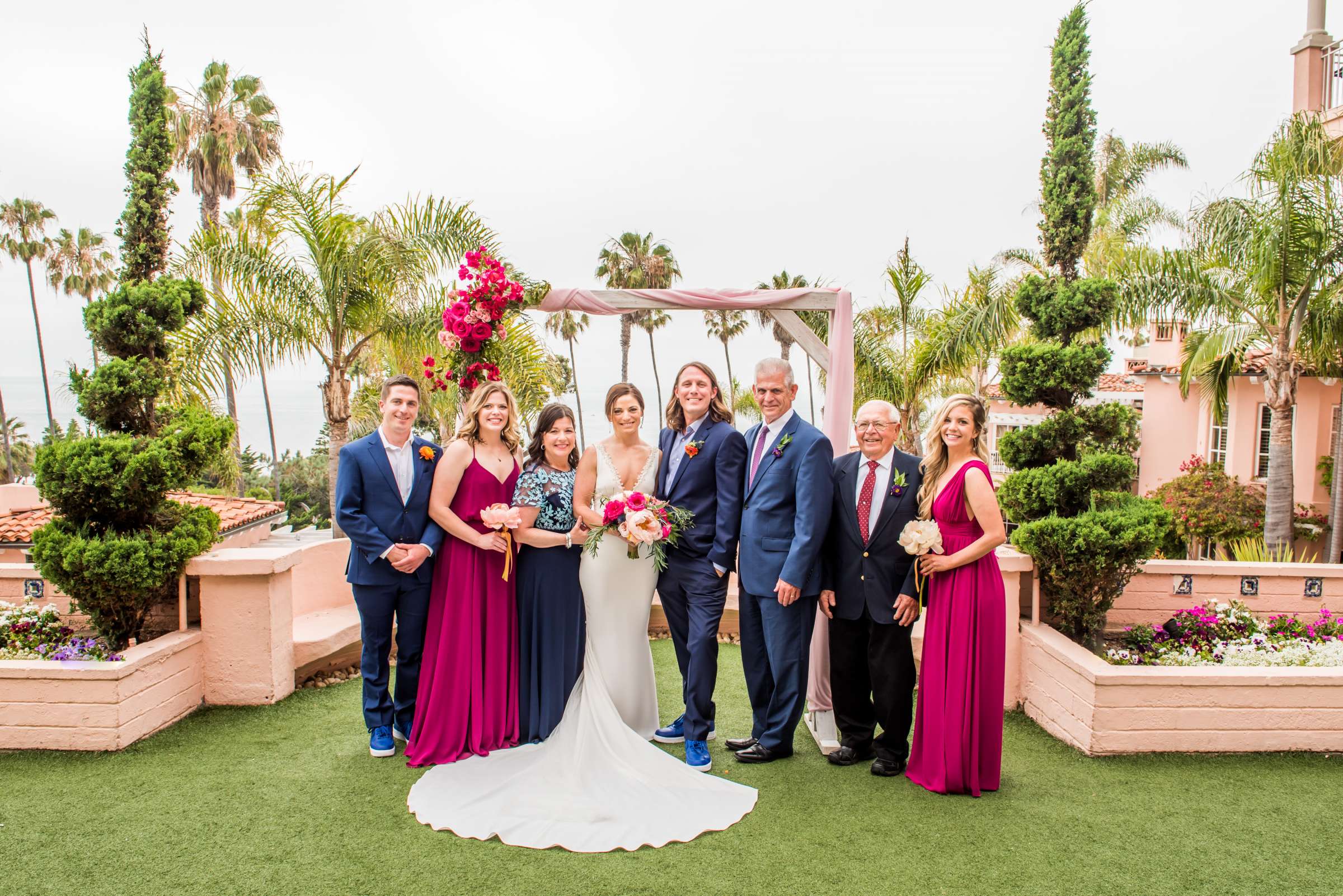 La Valencia Wedding coordinated by SARAH DILLENBECK EVENTS, Emily and Jason Wedding Photo #109 by True Photography
