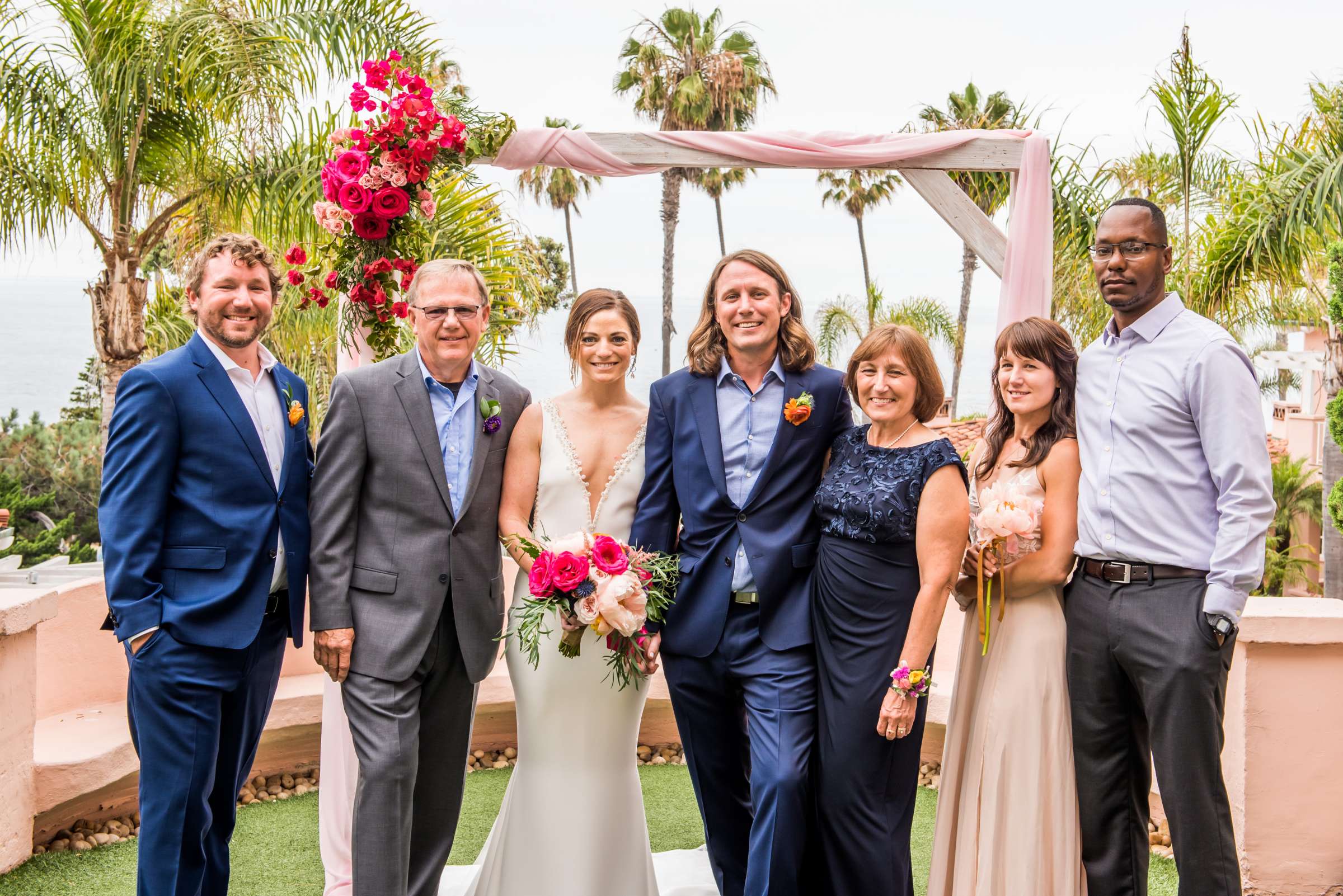 La Valencia Wedding coordinated by SARAH DILLENBECK EVENTS, Emily and Jason Wedding Photo #110 by True Photography