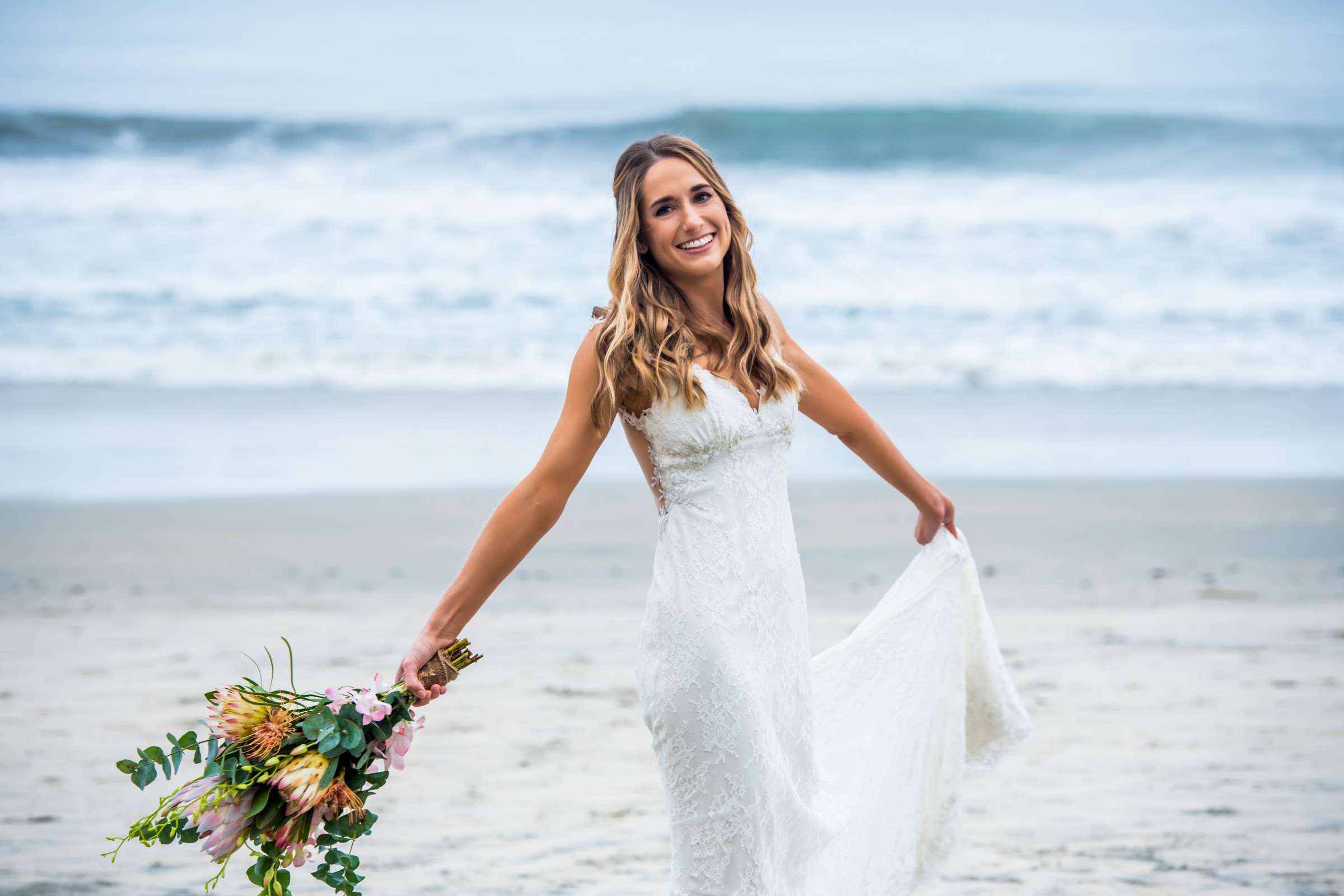 Torrey Pines State Natural Reserve Wedding, Lizzy and Justin Wedding Photo #23 by True Photography