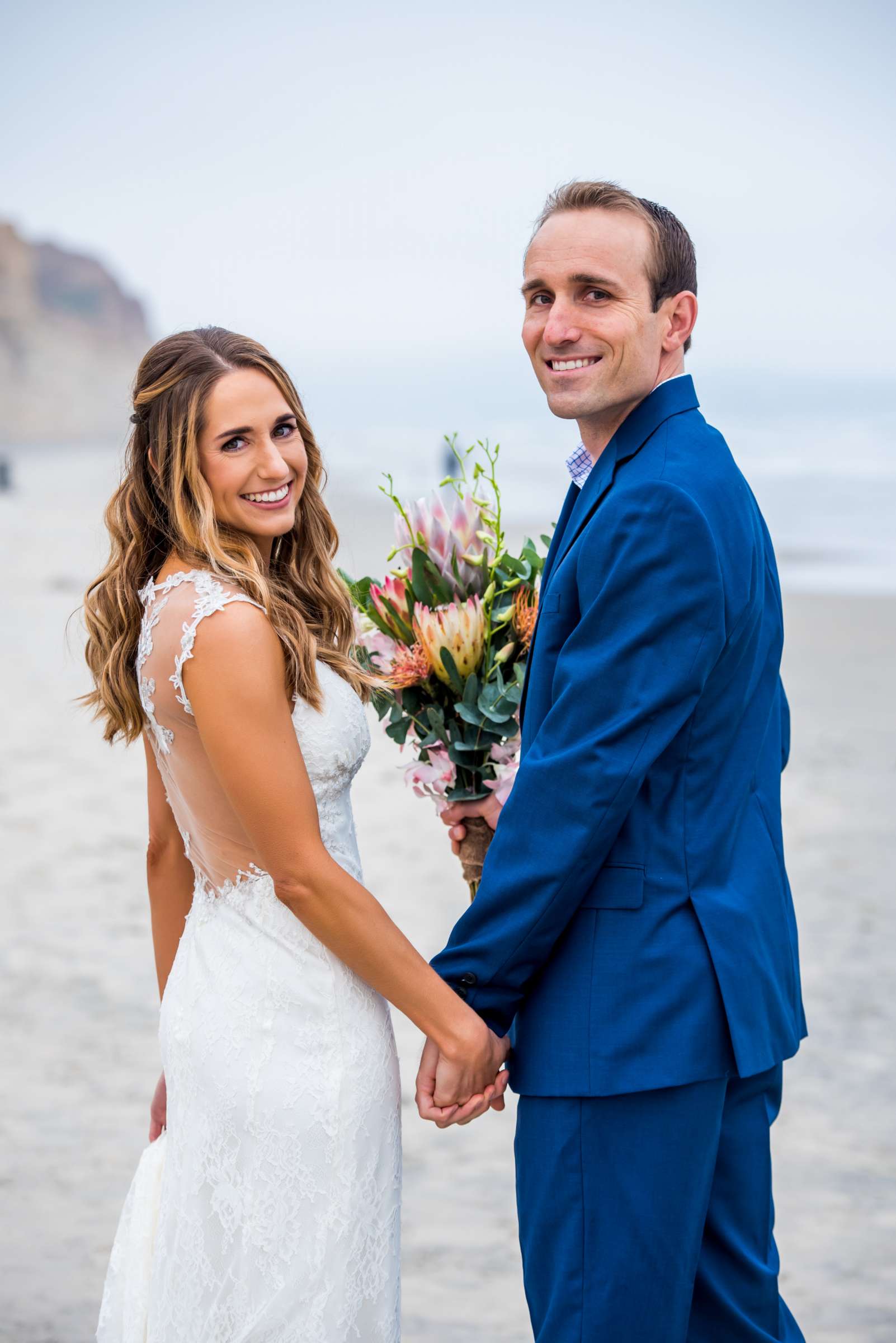 Torrey Pines State Natural Reserve Wedding, Lizzy and Justin Wedding Photo #35 by True Photography