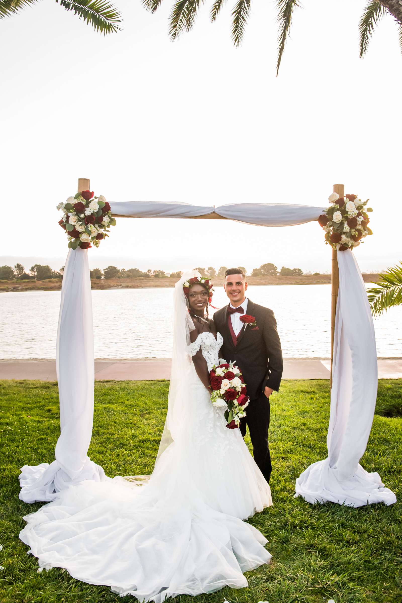 San Diego Mission Bay Resort Wedding coordinated by Elements of Style, Tete and Claudio Wedding Photo #62 by True Photography