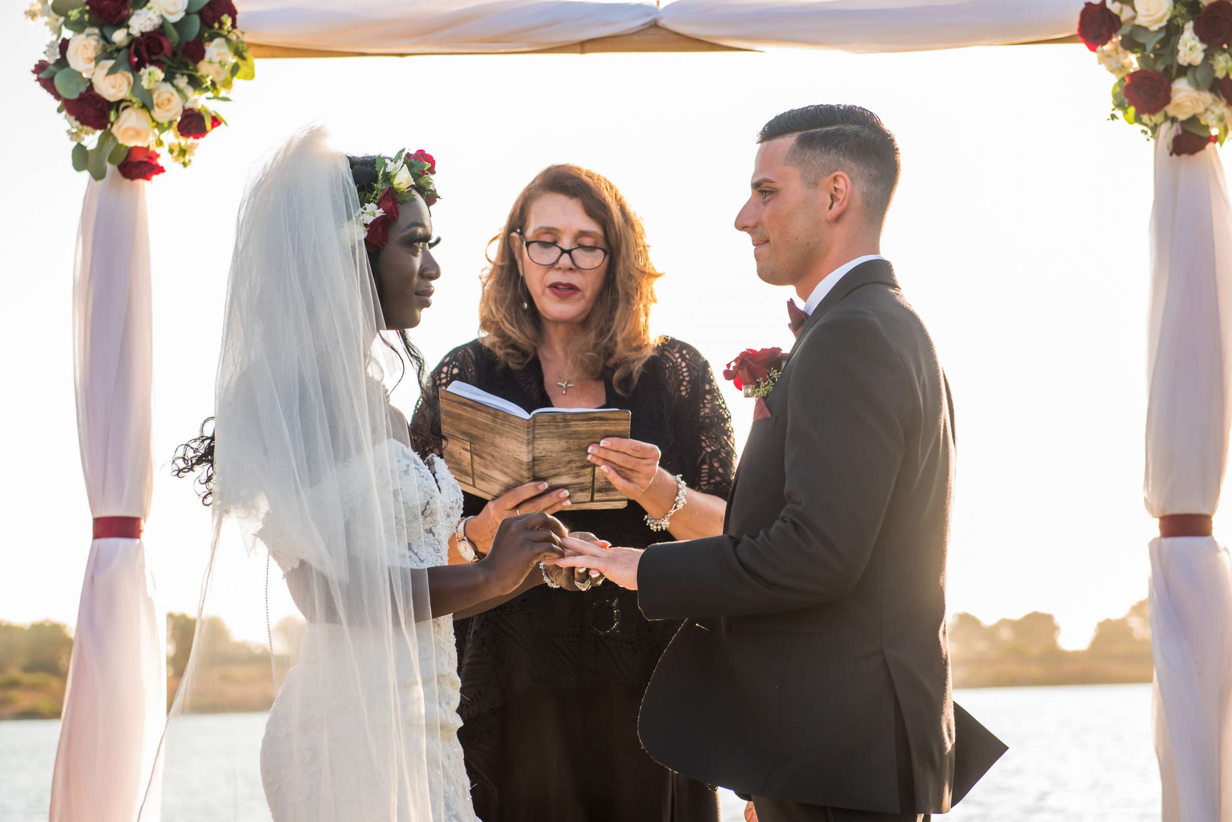 San Diego Mission Bay Resort Wedding coordinated by Elements of Style, Tete and Claudio Wedding Photo #20 by True Photography