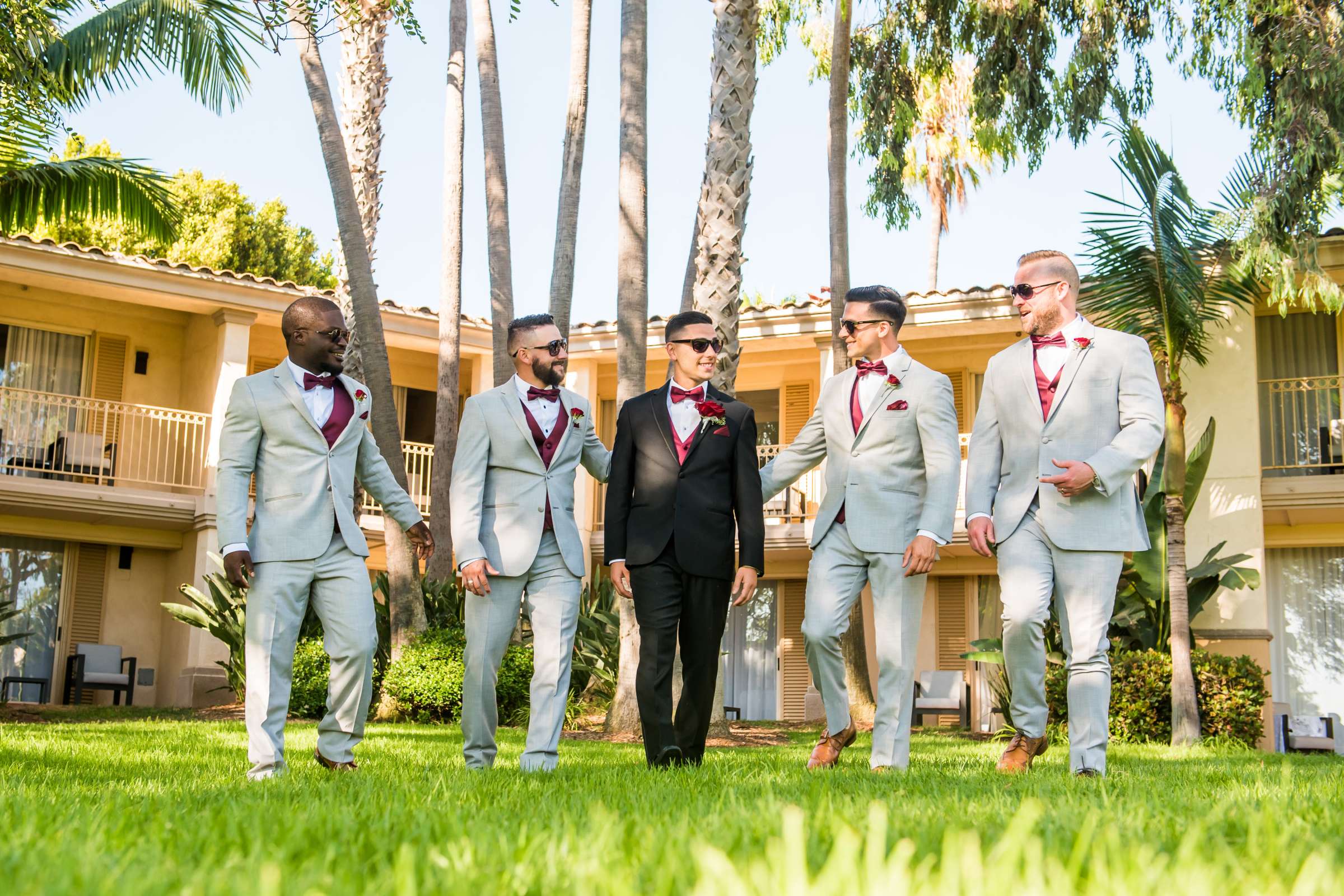 San Diego Mission Bay Resort Wedding coordinated by Elements of Style, Tete and Claudio Wedding Photo #16 by True Photography