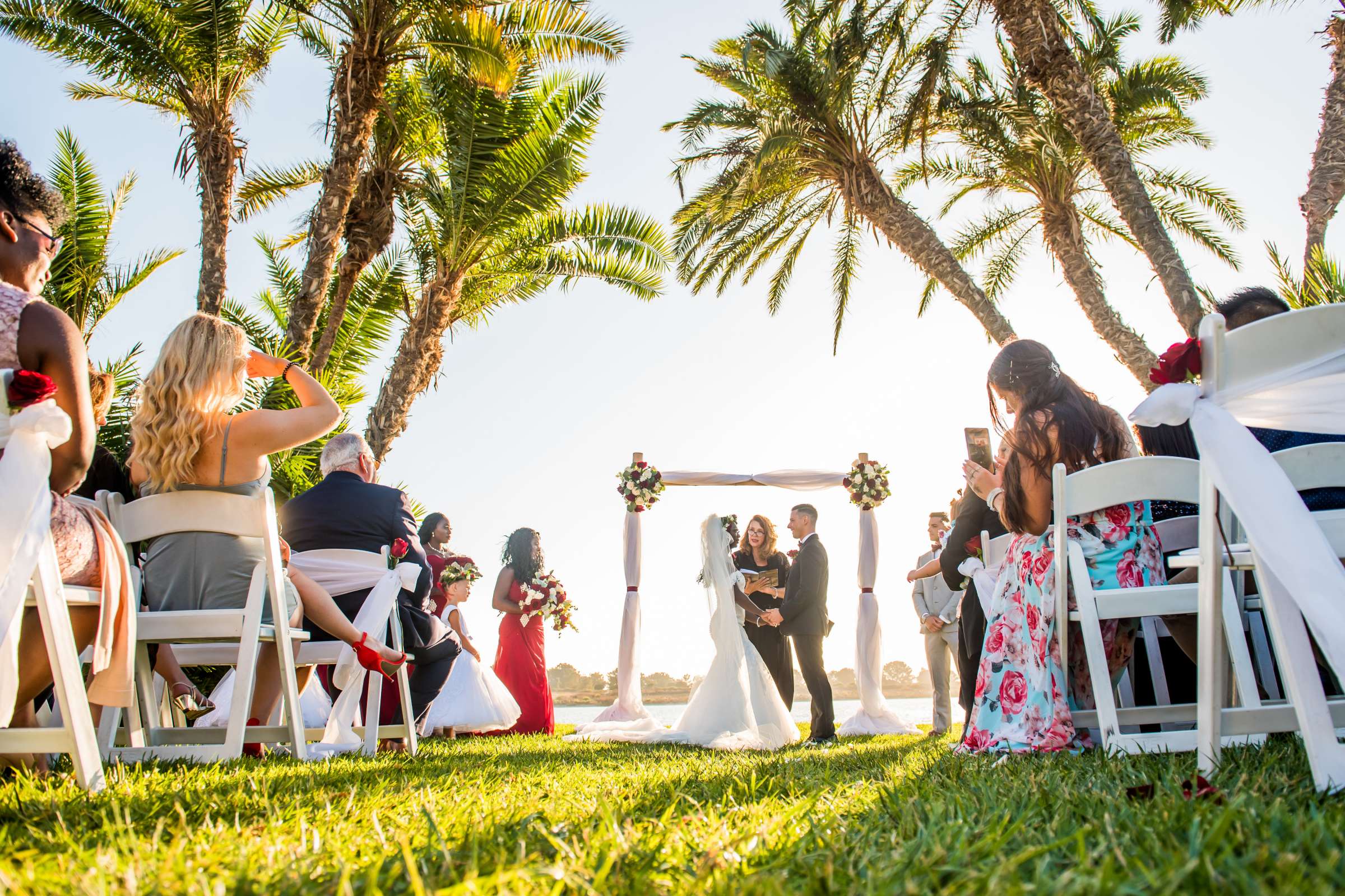 San Diego Mission Bay Resort Wedding coordinated by Elements of Style, Tete and Claudio Wedding Photo #8 by True Photography