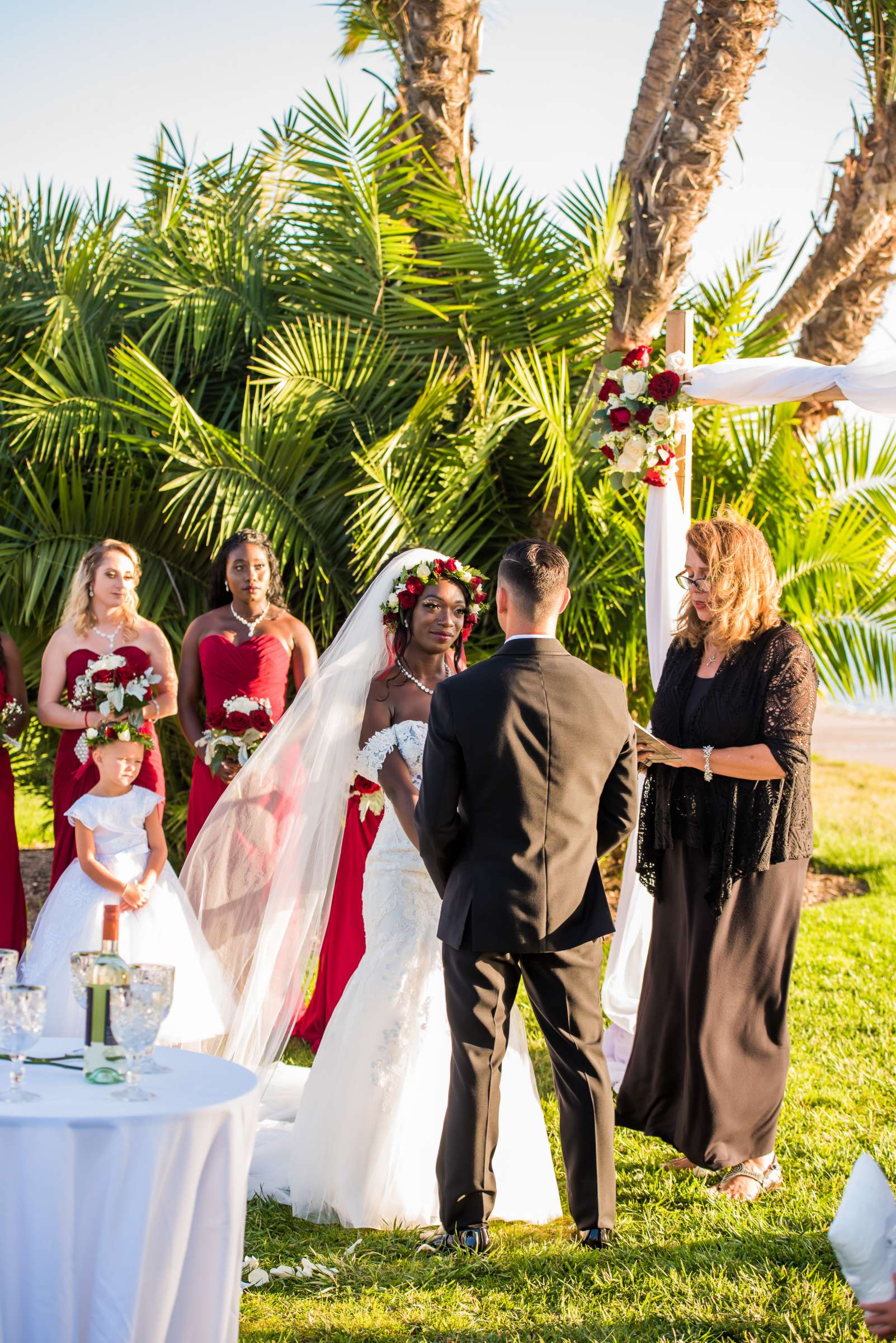 San Diego Mission Bay Resort Wedding coordinated by Elements of Style, Tete and Claudio Wedding Photo #47 by True Photography