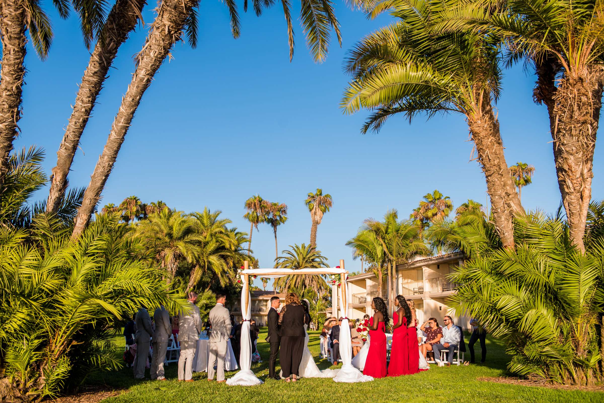 San Diego Mission Bay Resort Wedding coordinated by Elements of Style, Tete and Claudio Wedding Photo #48 by True Photography