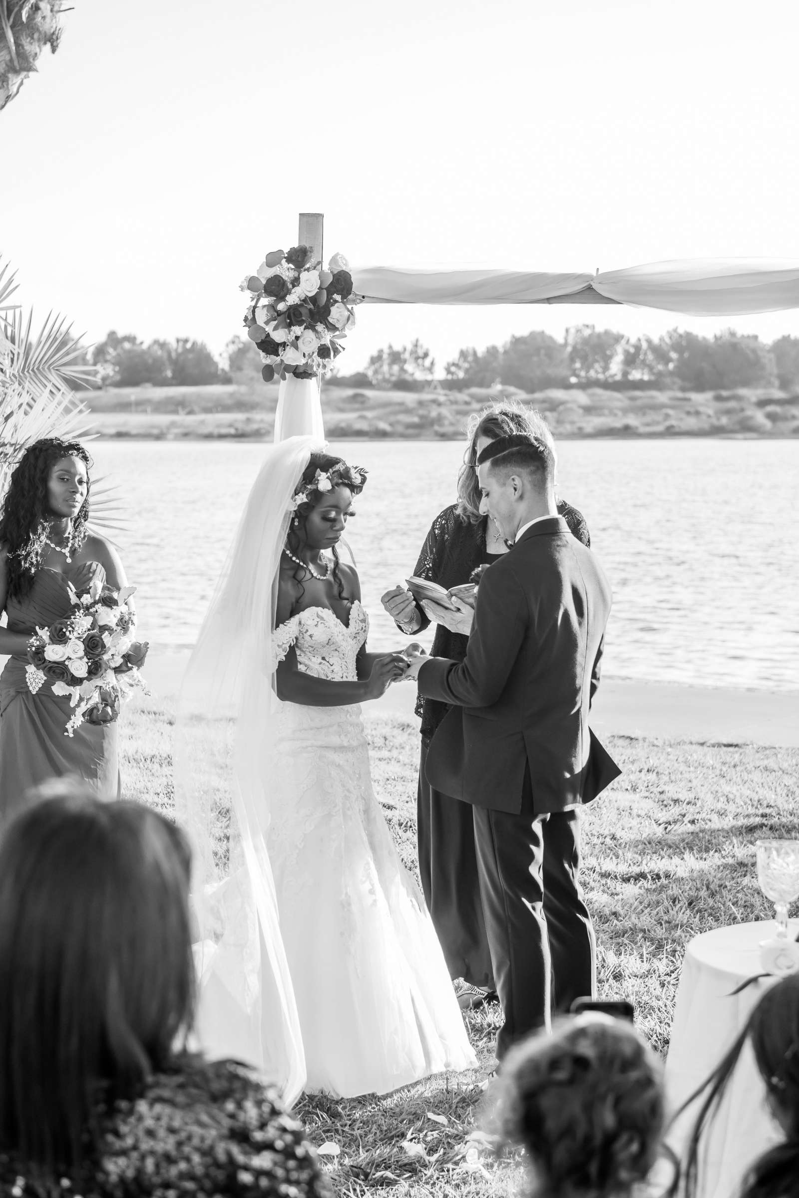 San Diego Mission Bay Resort Wedding coordinated by Elements of Style, Tete and Claudio Wedding Photo #51 by True Photography