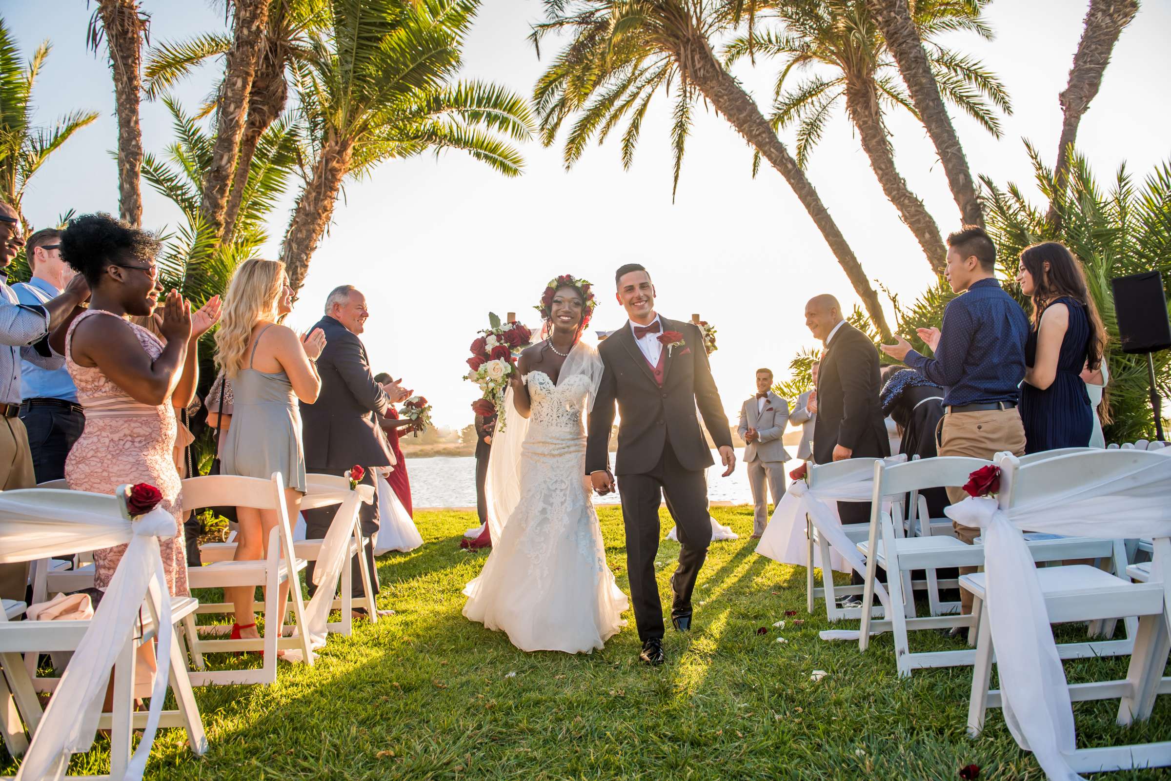 San Diego Mission Bay Resort Wedding coordinated by Elements of Style, Tete and Claudio Wedding Photo #58 by True Photography