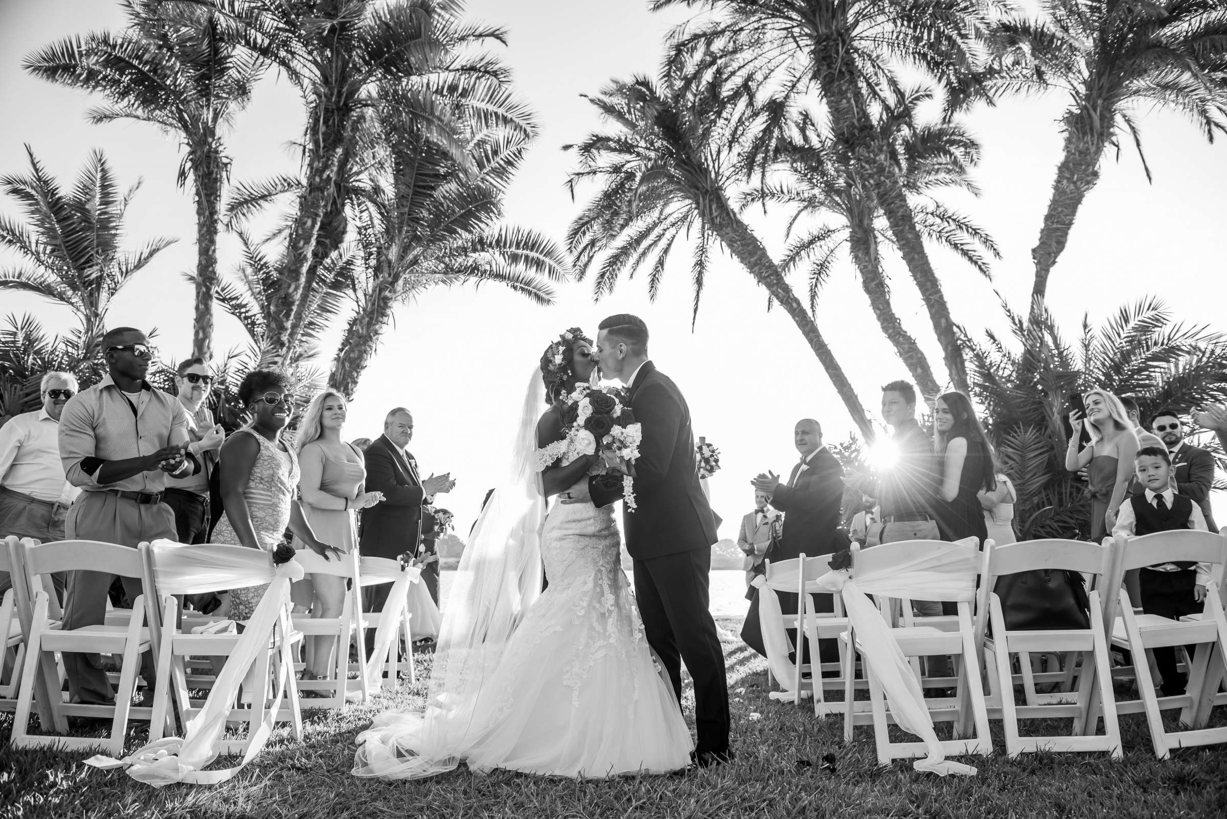 San Diego Mission Bay Resort Wedding coordinated by Elements of Style, Tete and Claudio Wedding Photo #60 by True Photography