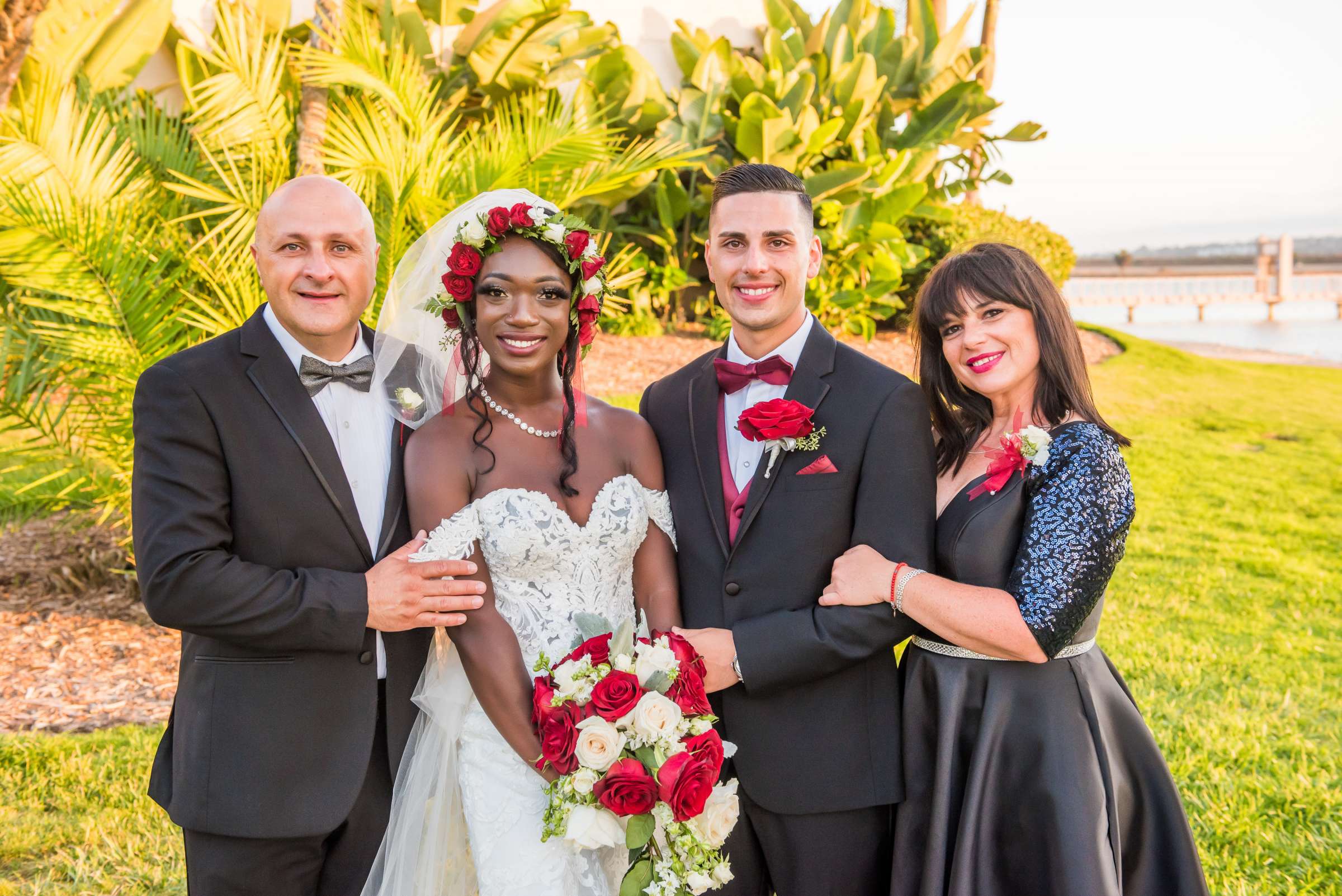 San Diego Mission Bay Resort Wedding coordinated by Elements of Style, Tete and Claudio Wedding Photo #67 by True Photography