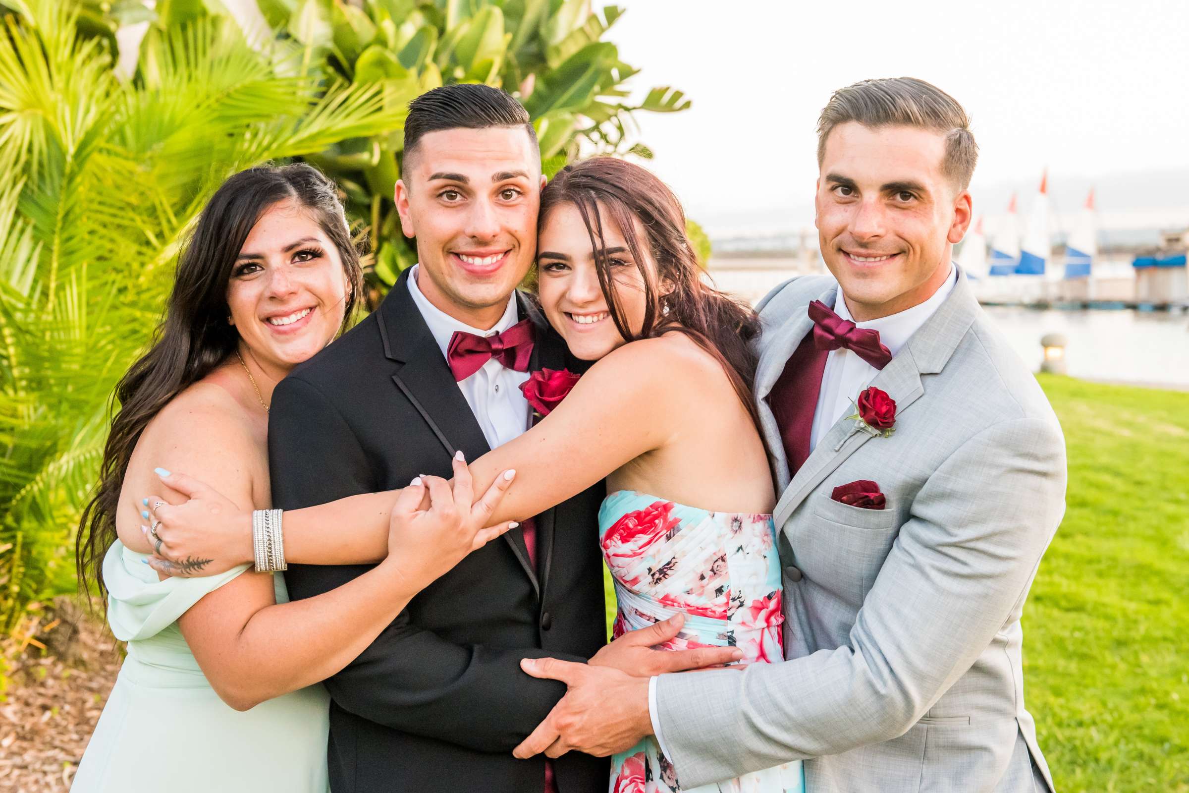 San Diego Mission Bay Resort Wedding coordinated by Elements of Style, Tete and Claudio Wedding Photo #69 by True Photography