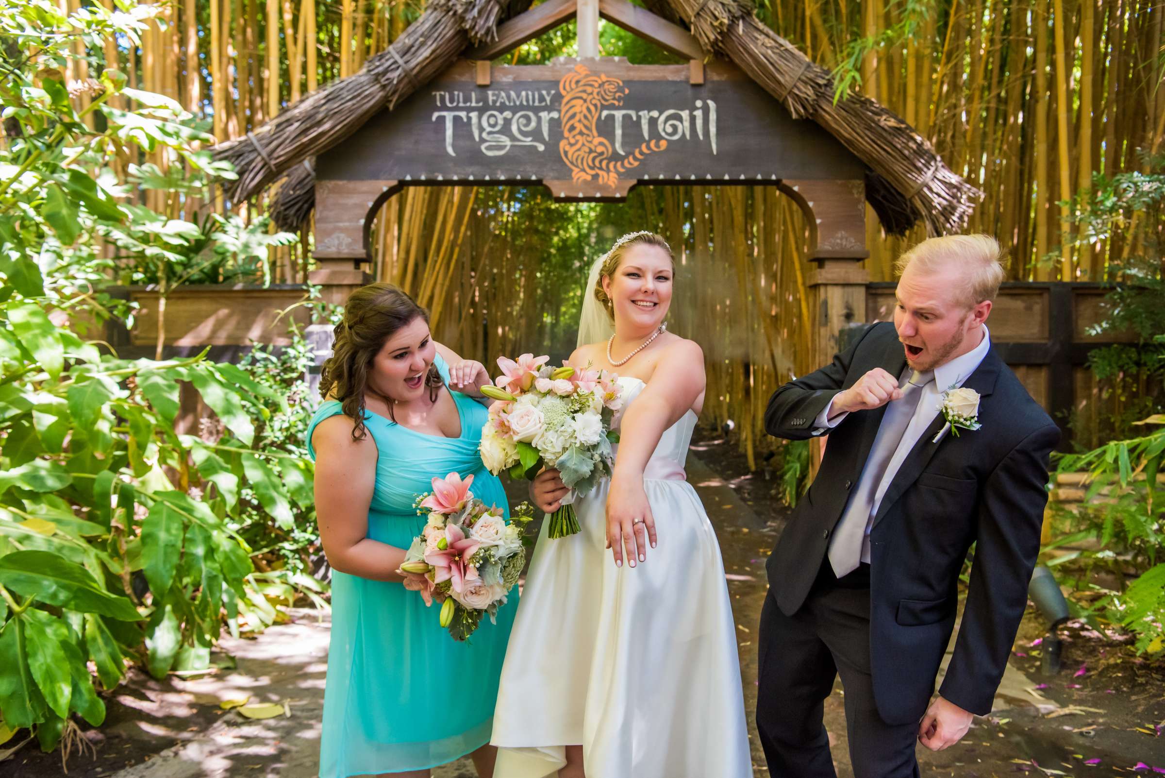 Safari Park Wedding, Rebecca and Corey Wedding Photo #6 by True Photography