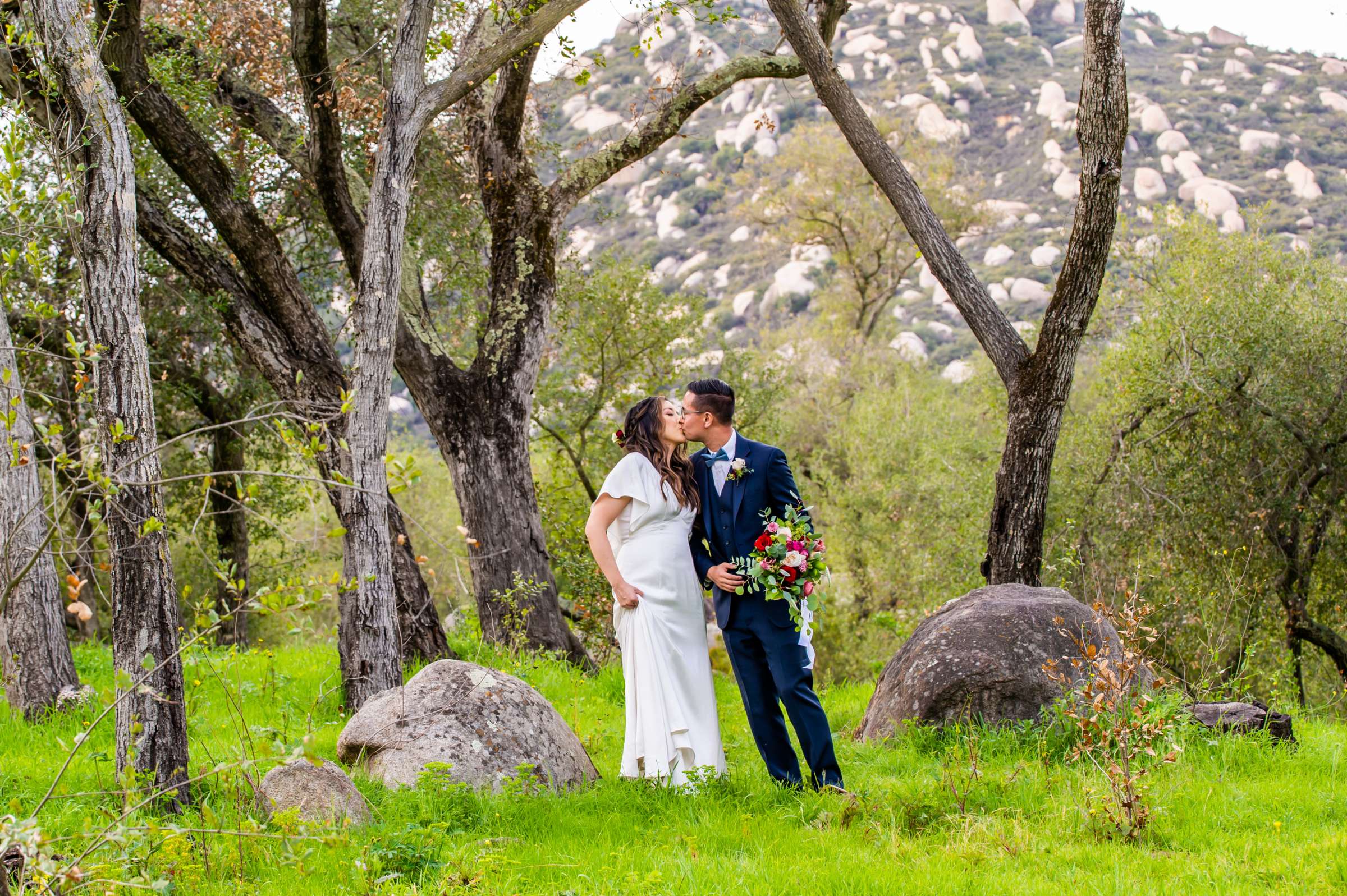 Mt Woodson Castle Wedding coordinated by Personal Touch Dining, Rebecca and Philip Wedding Photo #71 by True Photography