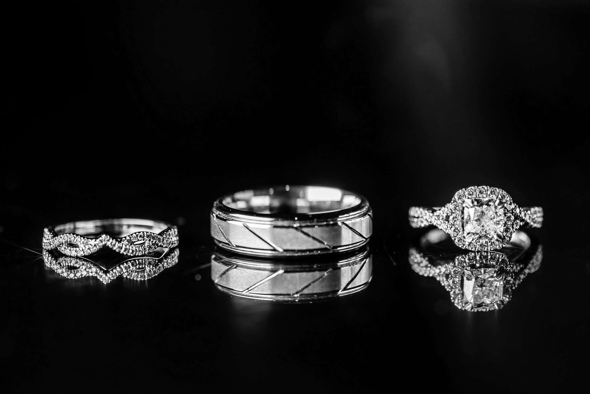 Rings at Kona Kai Resort Wedding, Gol and Iliya Wedding Photo #18 by True Photography