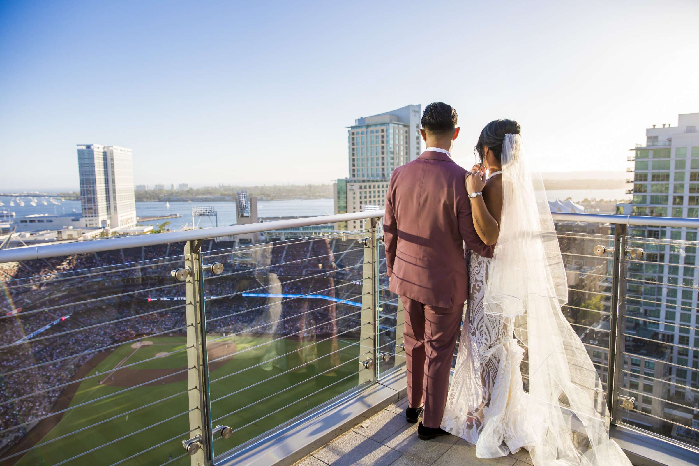 Ultimate Skybox Wedding, Cara and Adam Wedding Photo #9 by True Photography