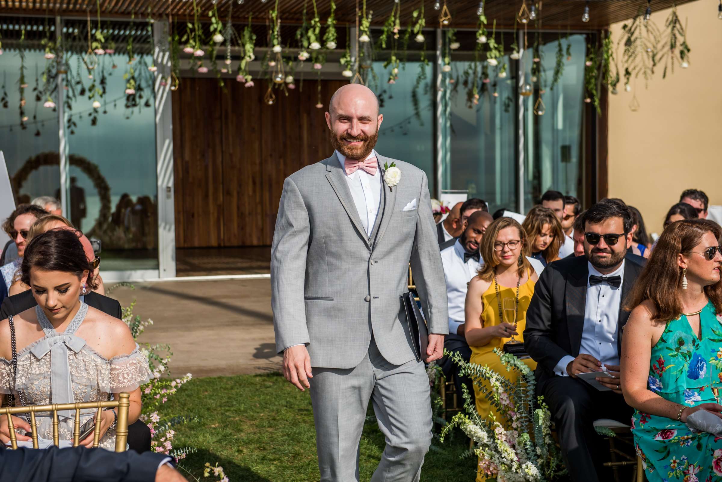 Scripps Seaside Forum Wedding coordinated by I Do Weddings, Veronika and Laurent Wedding Photo #61 by True Photography