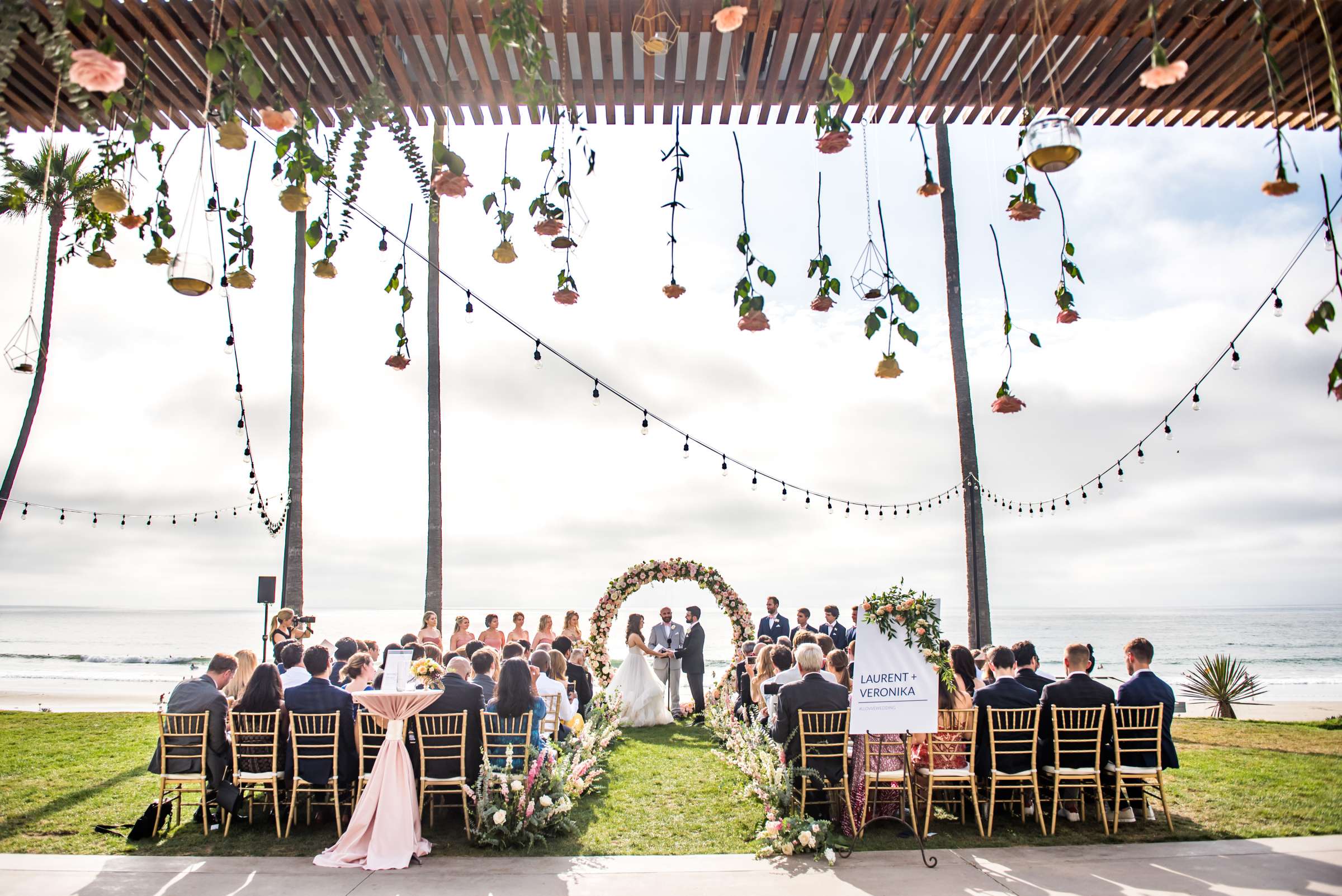 Scripps Seaside Forum Wedding coordinated by I Do Weddings, Veronika and Laurent Wedding Photo #84 by True Photography
