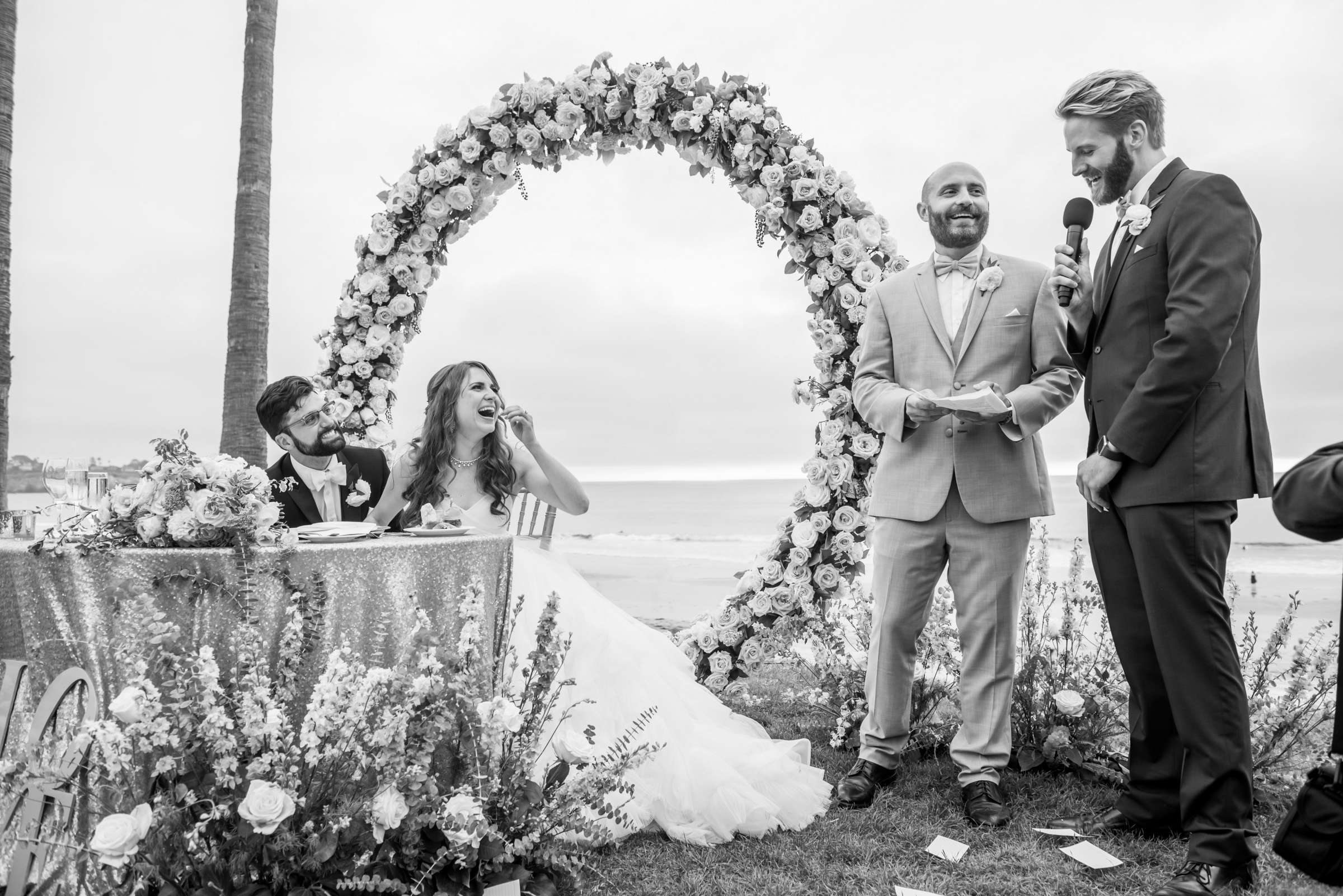 Scripps Seaside Forum Wedding coordinated by I Do Weddings, Veronika and Laurent Wedding Photo #124 by True Photography