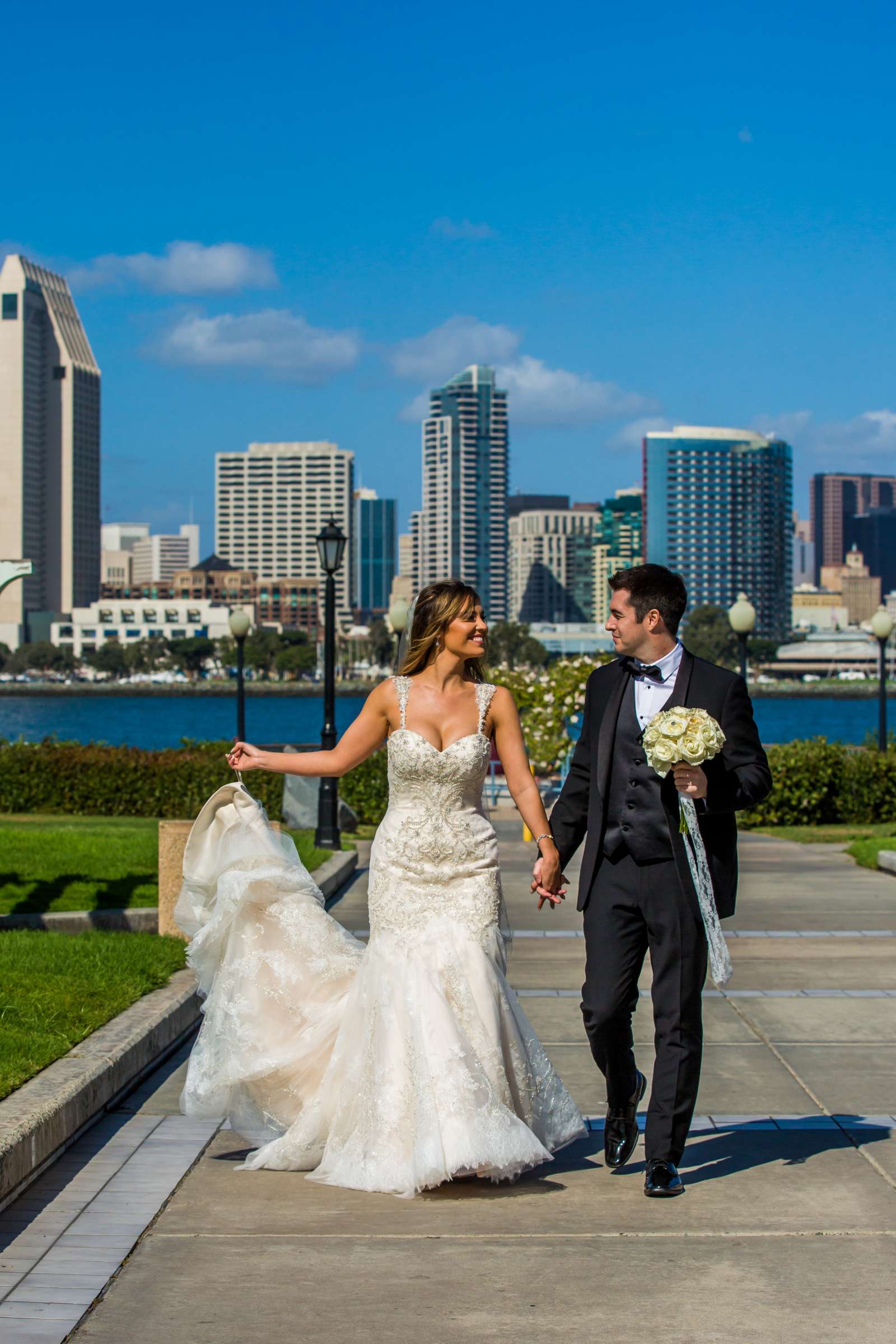 Coronado Cays Yacht Club Wedding coordinated by Two Sorella Events, Nilay and Cory Wedding Photo #14 by True Photography