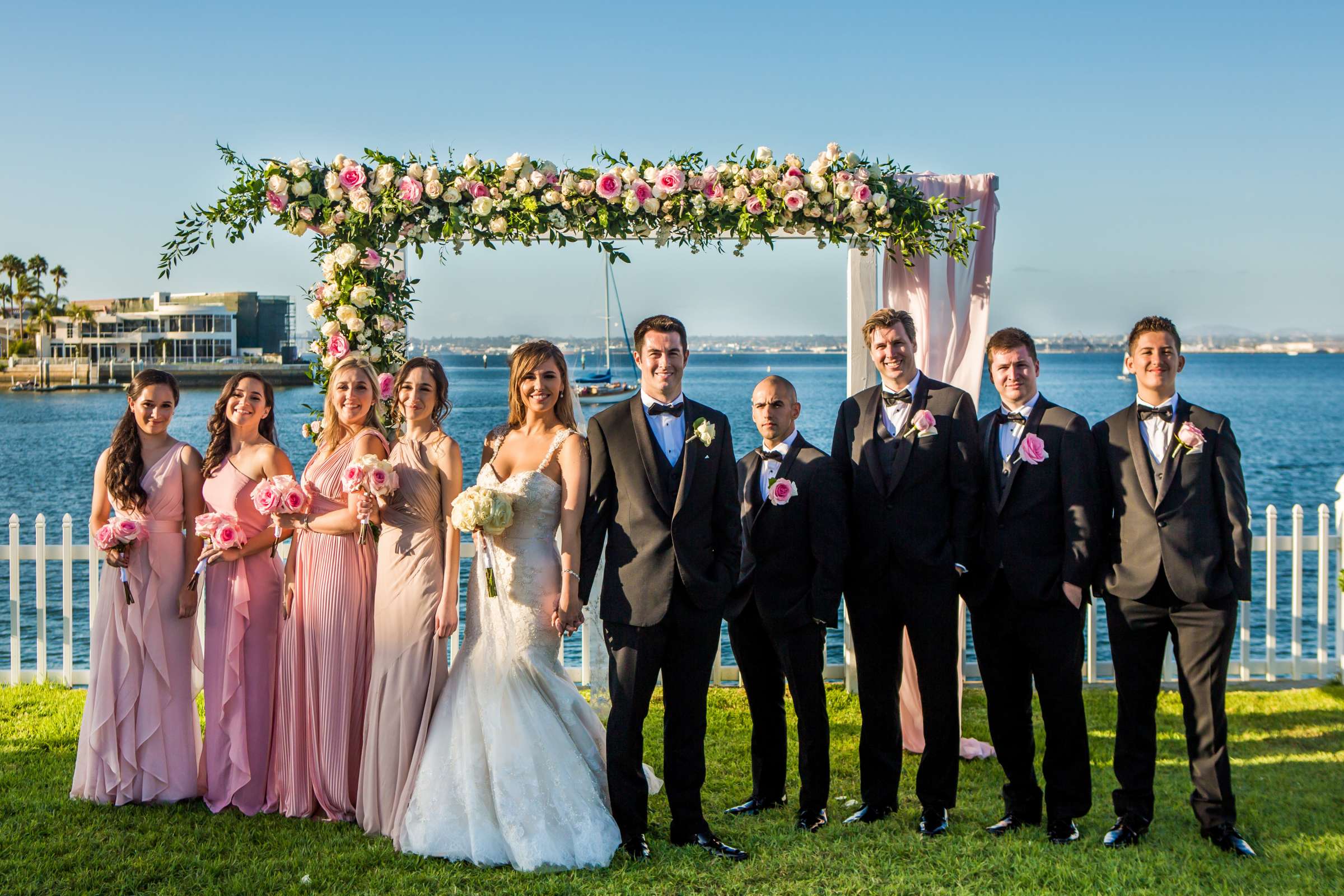 Coronado Cays Yacht Club Wedding coordinated by Two Sorella Events, Nilay and Cory Wedding Photo #69 by True Photography