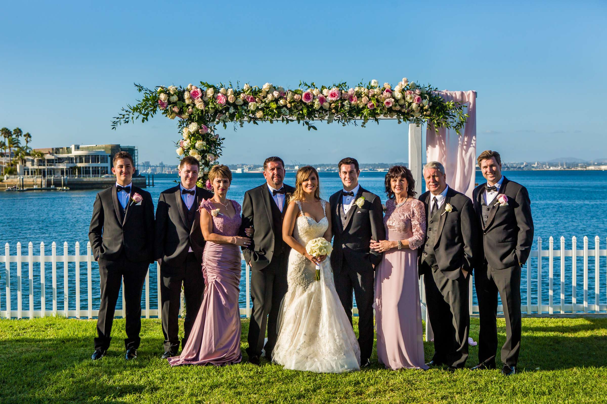 Coronado Cays Yacht Club Wedding coordinated by Two Sorella Events, Nilay and Cory Wedding Photo #70 by True Photography