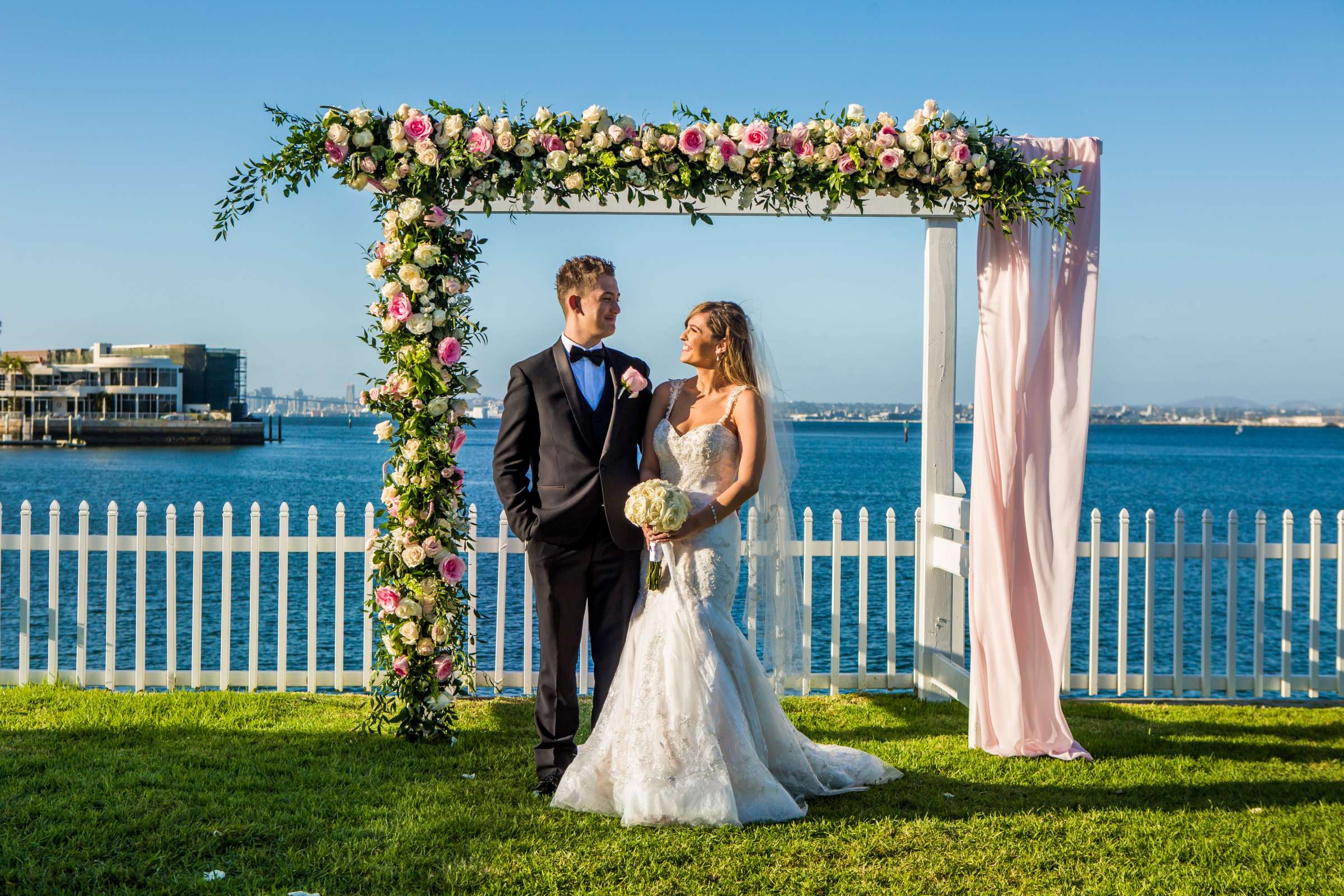 Coronado Cays Yacht Club Wedding coordinated by Two Sorella Events, Nilay and Cory Wedding Photo #75 by True Photography