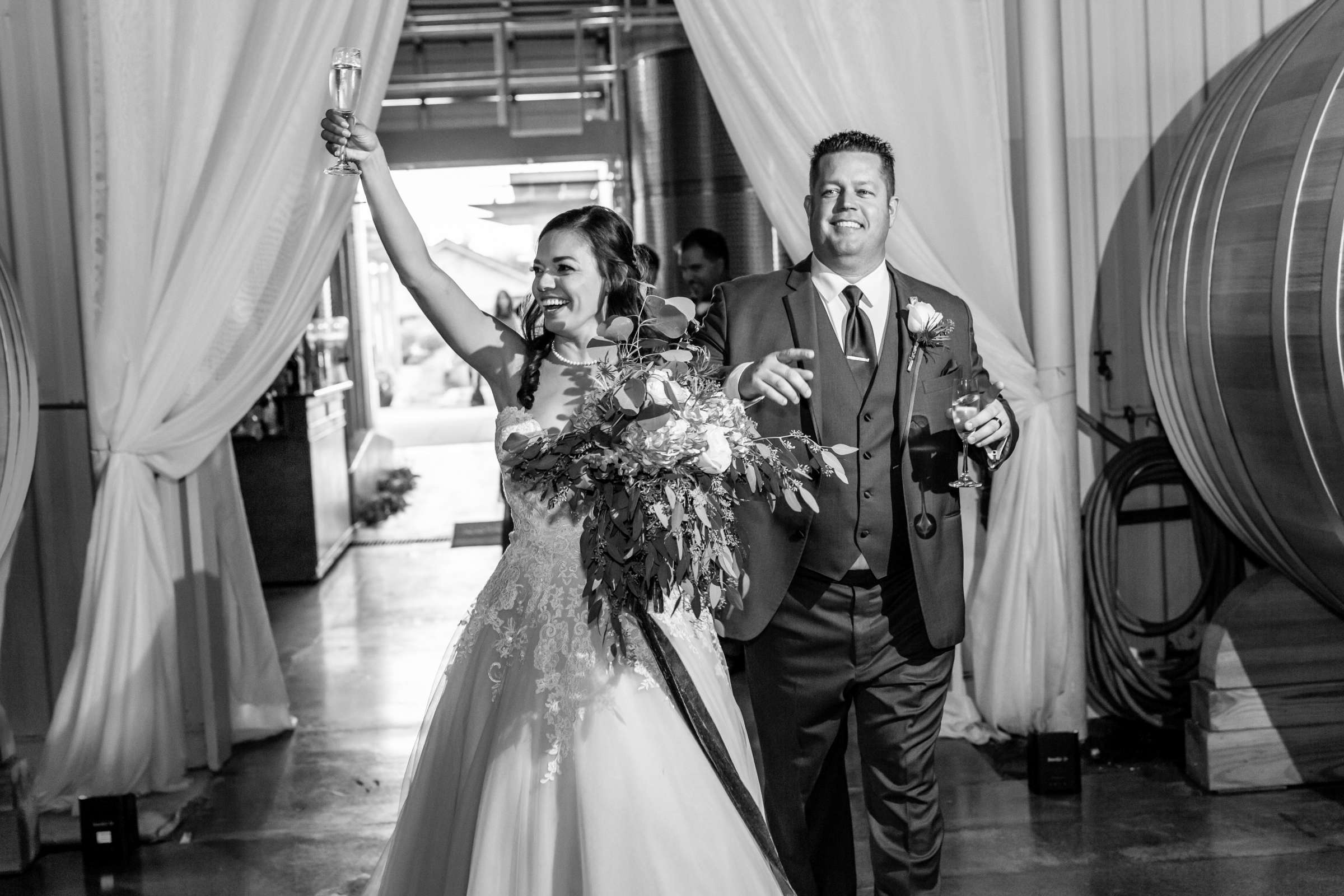 Callaway Vineyards & Winery Wedding, Erica and Robert Wedding Photo #106 by True Photography
