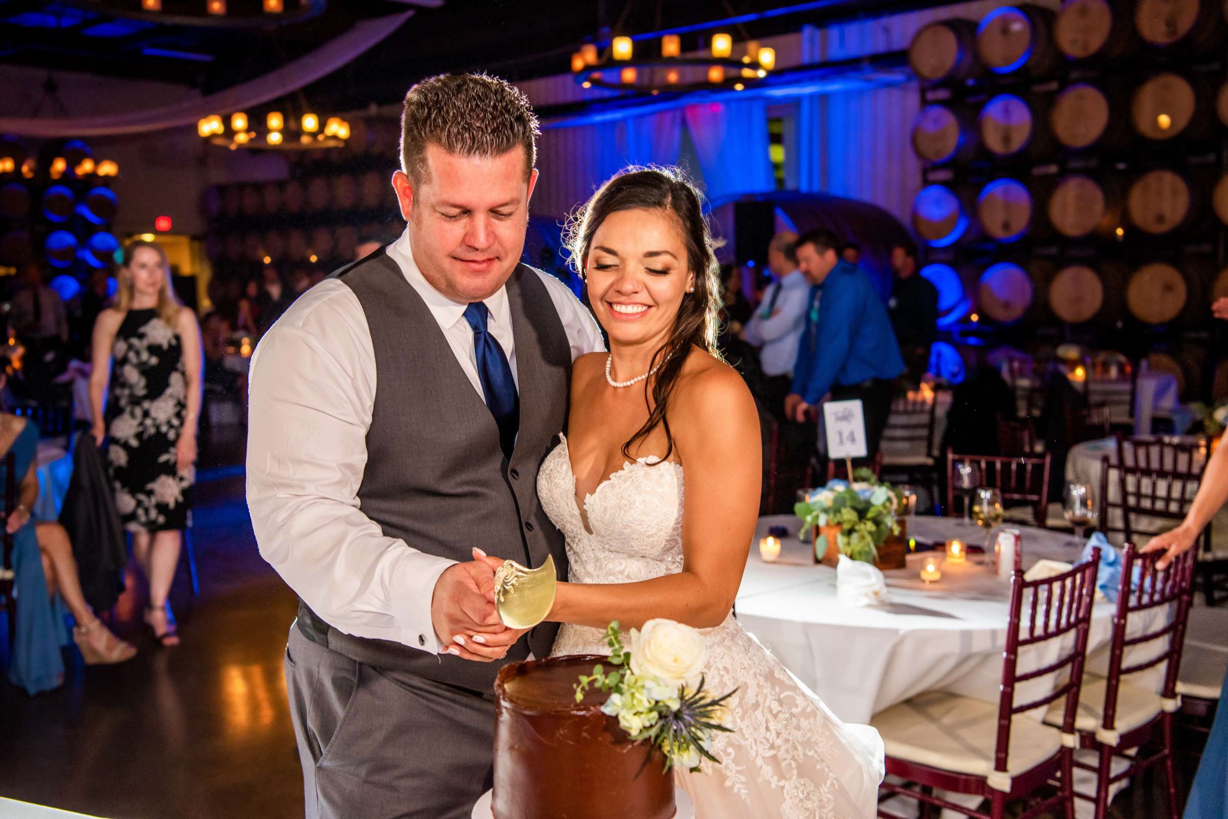 Callaway Vineyards & Winery Wedding, Erica and Robert Wedding Photo #122 by True Photography