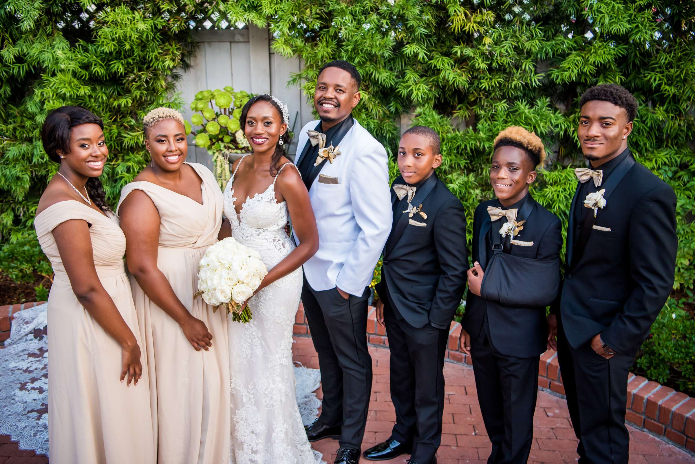 Grand Tradition Estate Wedding coordinated by Back Patio Event Design, Charnel and Munyoki Wedding Photo #10 by True Photography