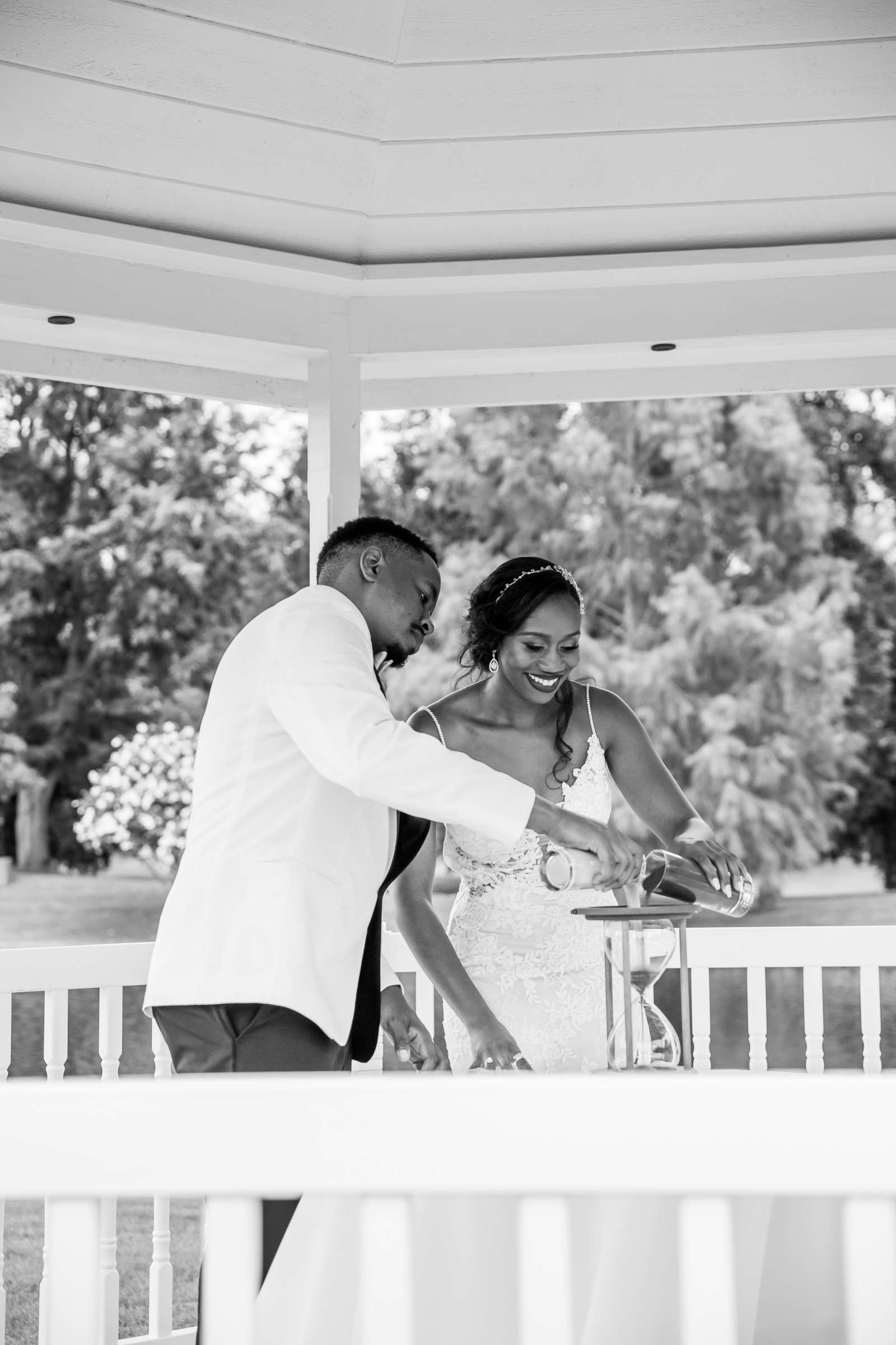 Grand Tradition Estate Wedding coordinated by Back Patio Event Design, Charnel and Munyoki Wedding Photo #83 by True Photography