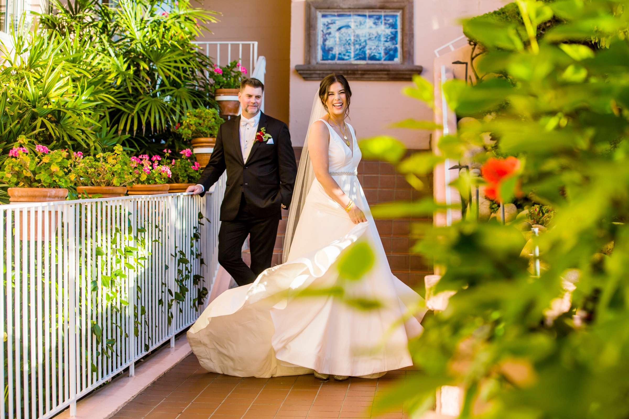 La Valencia Wedding coordinated by Creative Affairs Inc, Dani and Clint Wedding Photo #3 by True Photography